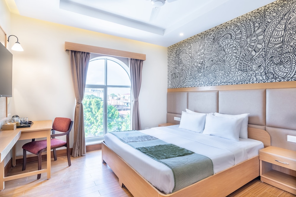 Room at Mithila Yatri Niwas, JANAKPUR