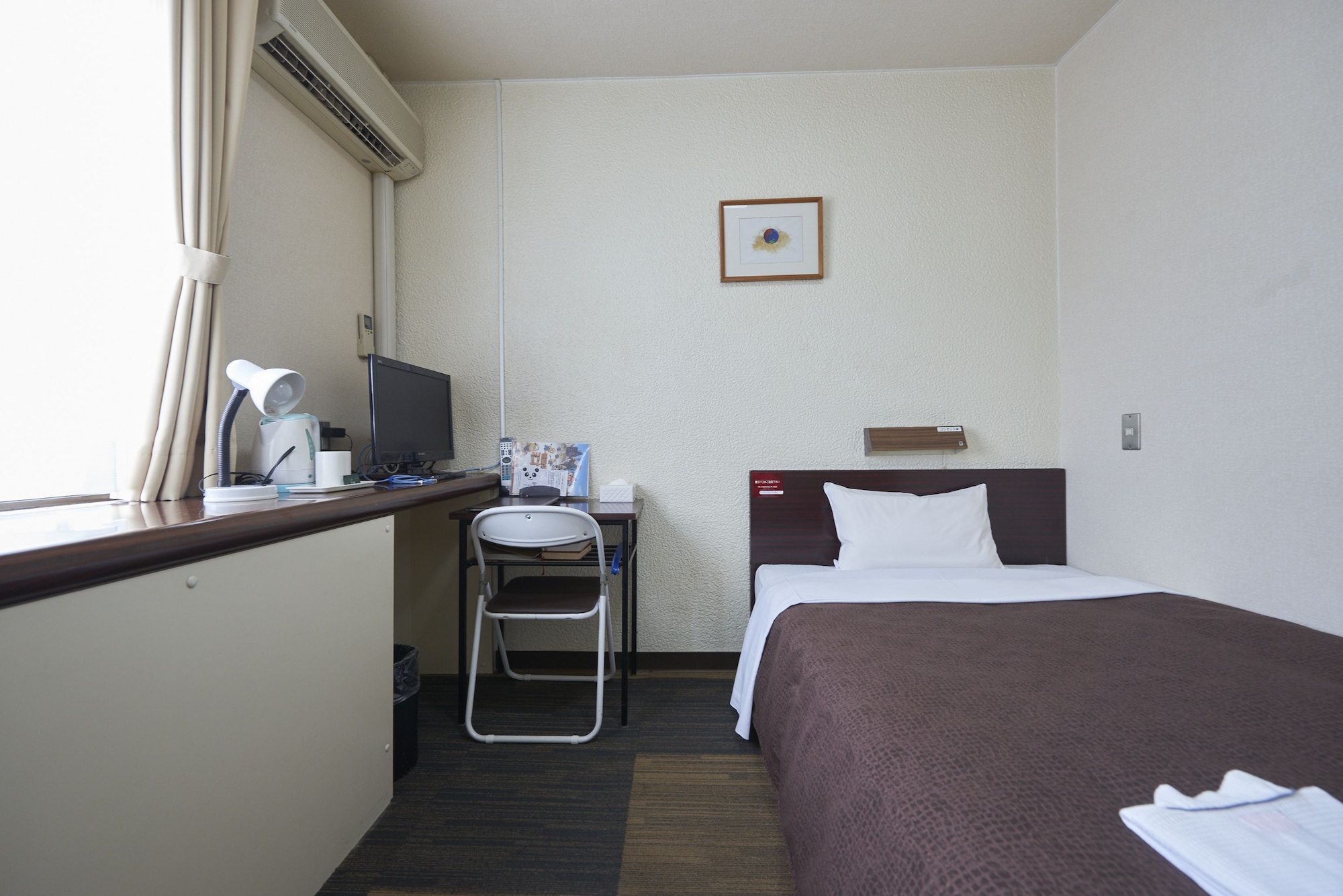 Semi Room, Single Bed, Semi Double Bed، HOTEL SELECT INN TSUYAMA 2/3