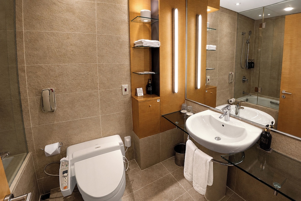 غرفة عائلية بسرير مزدوج وسرير فردي، The Grand Hotel Daegu 6/7