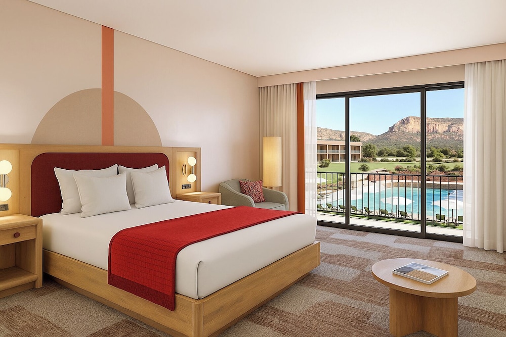 POOL, KING BED, BALCONY