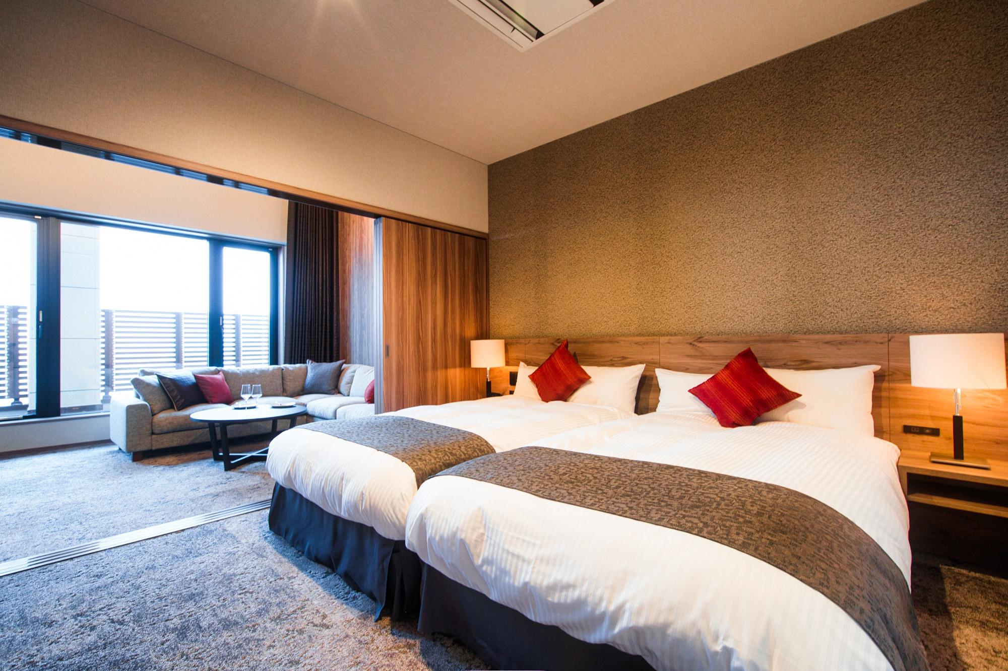 Hollywood, Deluxe, Twin Beds, Mountain View