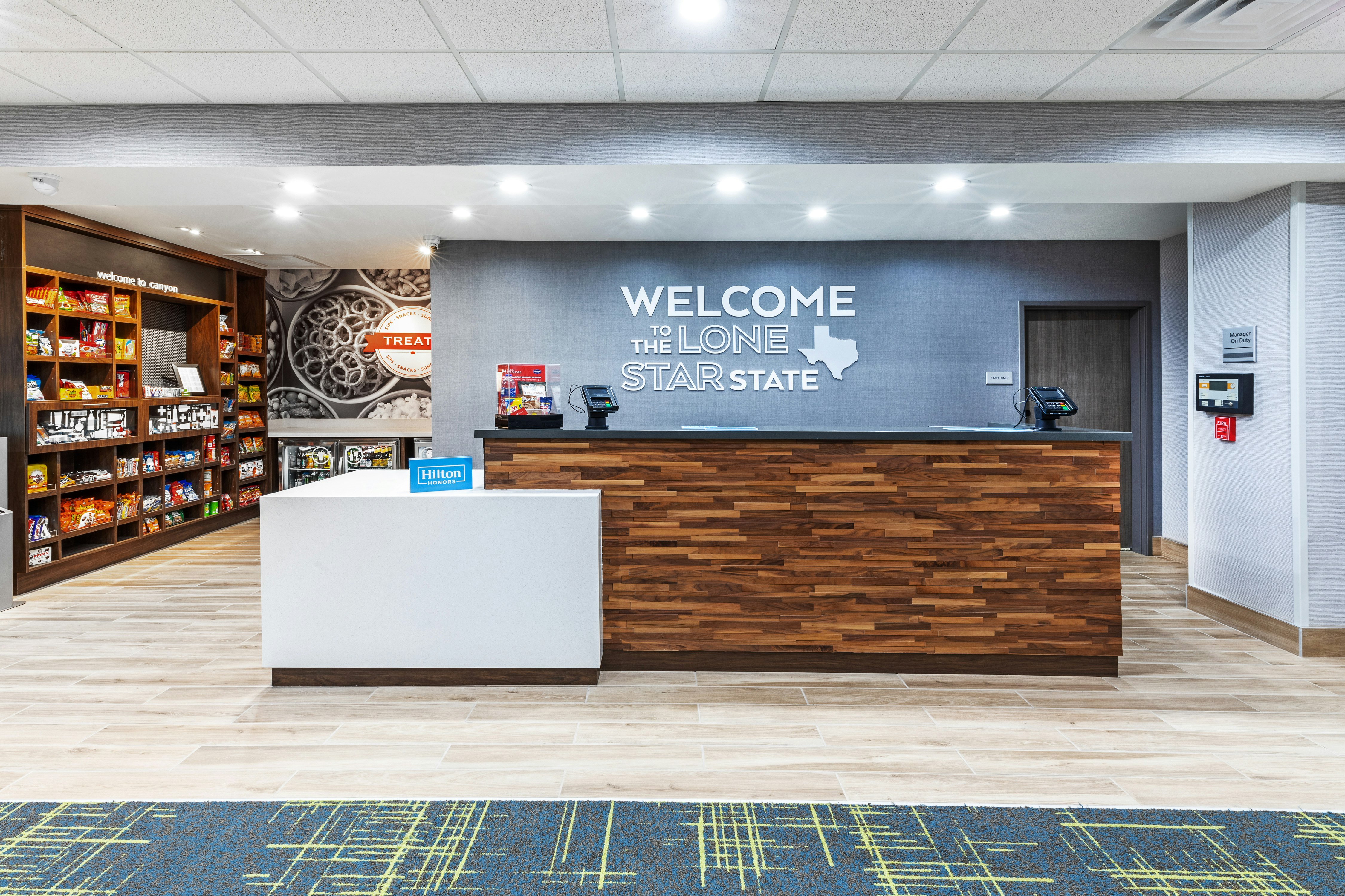 Lobby at Hampton Inn & Suites Canyon, TX, CANYON - TX
