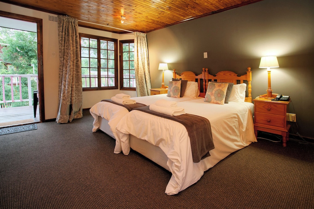 Log, Twin Beds