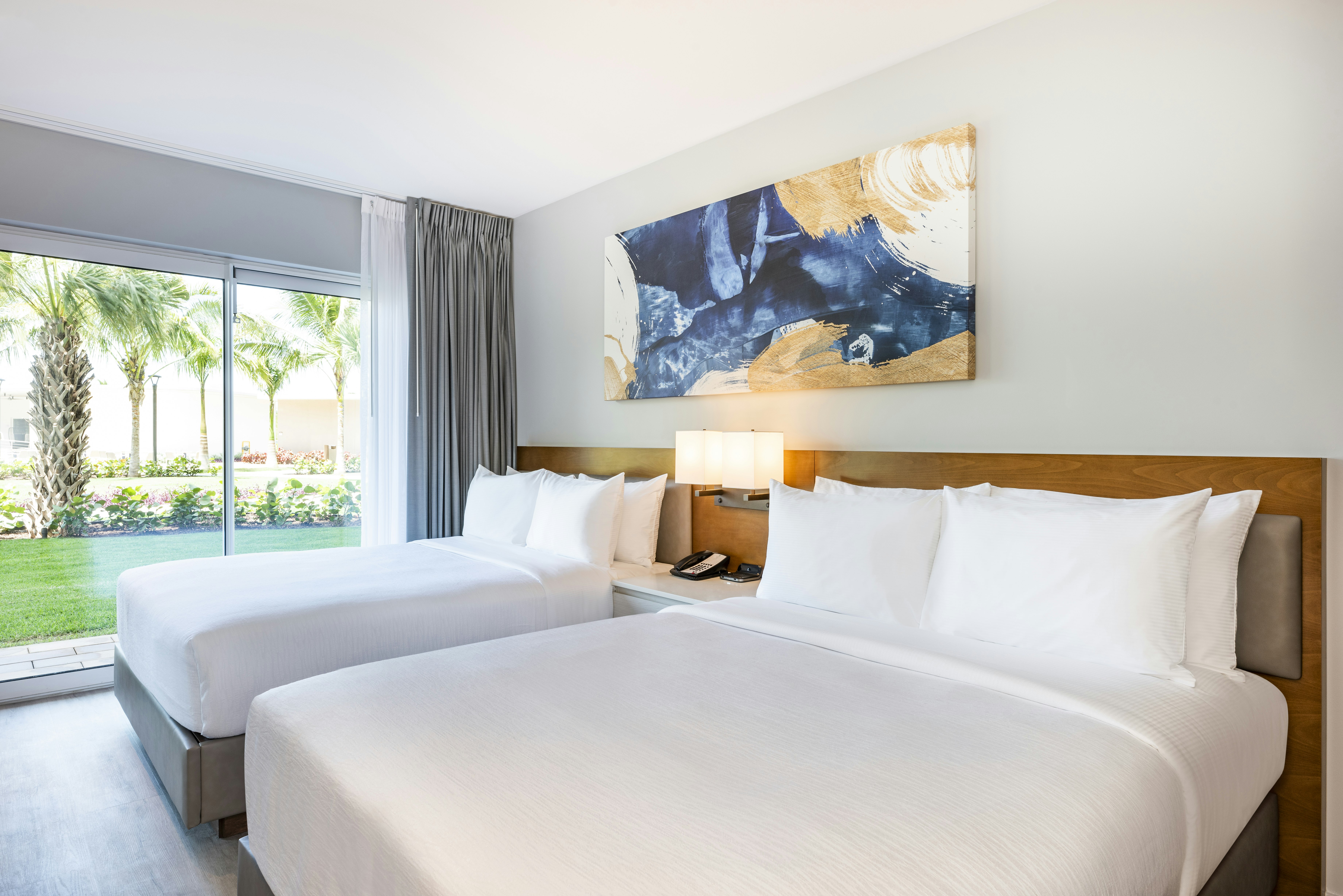 1 Bedroom, Suite, 2 Queen Beds, Pool or Patio View