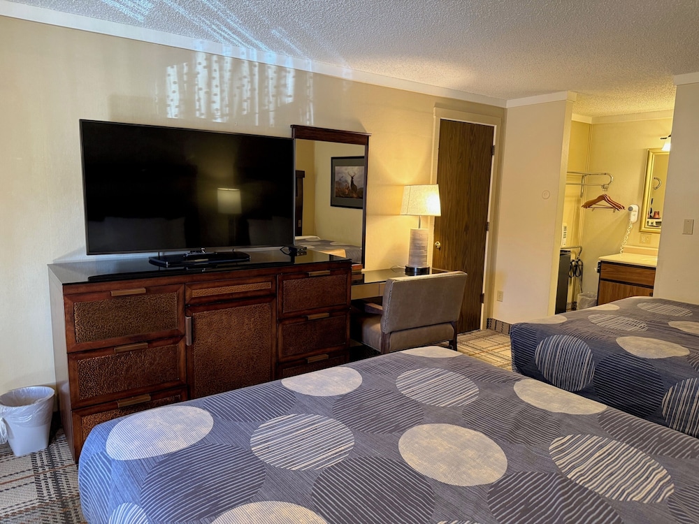 غرفة ديلوكس بسريرين كوين، Snowshoe Motel 6/8