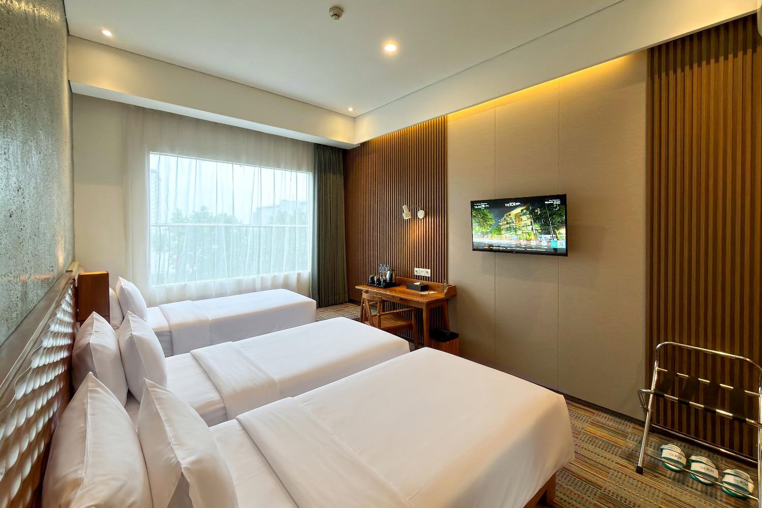 غرفة ديلوكس بثلاثة أسرّة، The 1O1 Bandung Dago 2/3