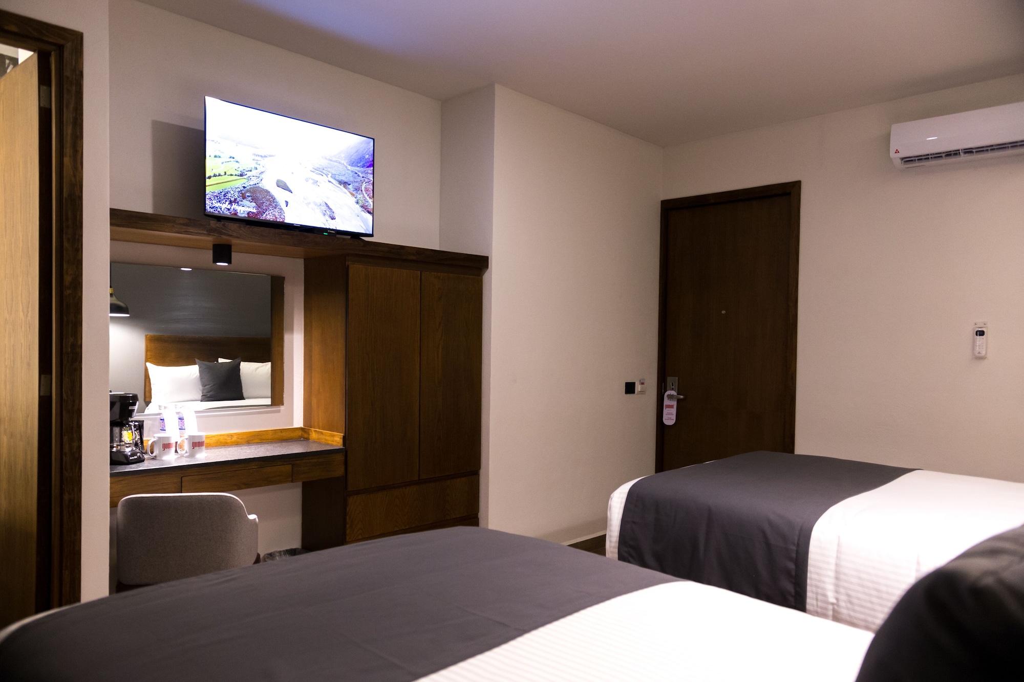 غرفة قياسية بسريرين مزدوجين، Gumont Guadalajara Lopez Mateos - Minerva Hotel 4/6