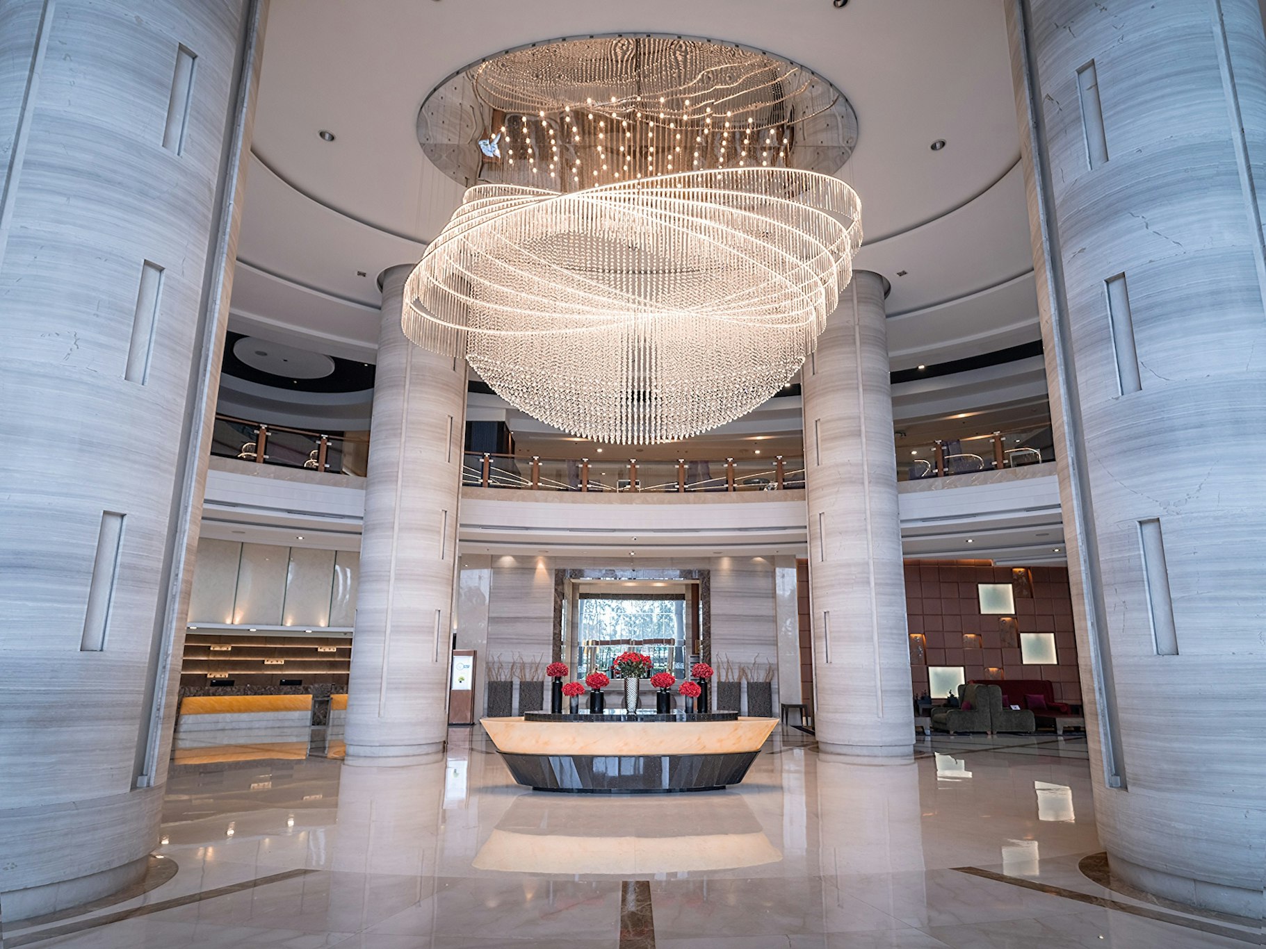 Lobby at The Grand Fourwings Convention Hotel, BANGKOK