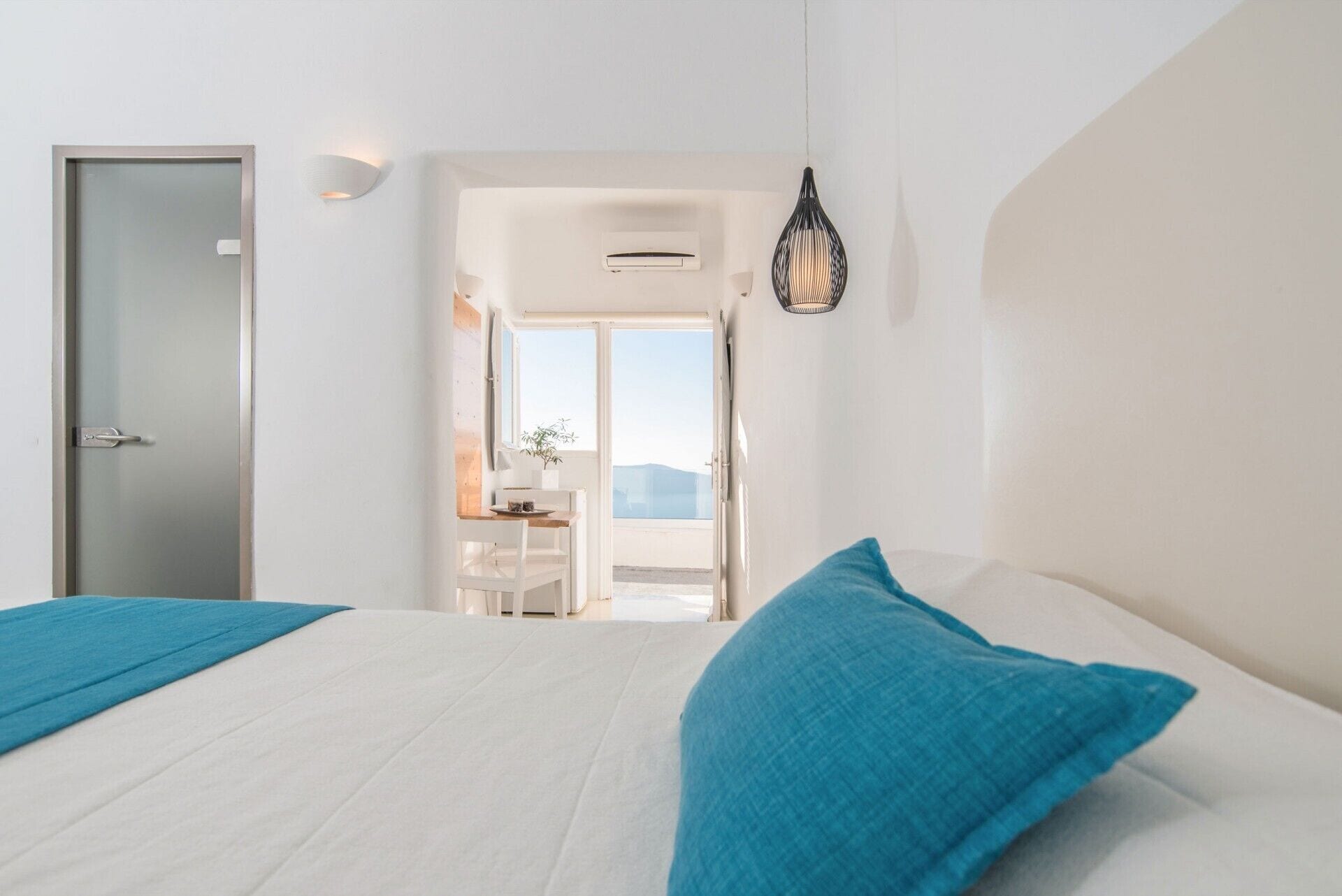 Suite, Double Bed, Caldera and Sea View