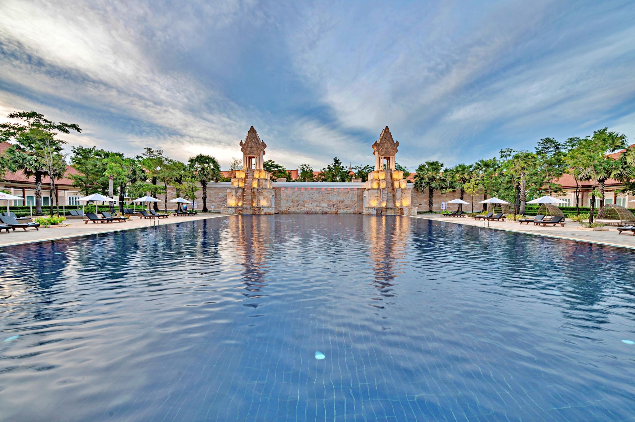 غرفة ديلوكس بإطلالة على الحديقة، Sokha Siem Reap Resort And Convention Center 2/2