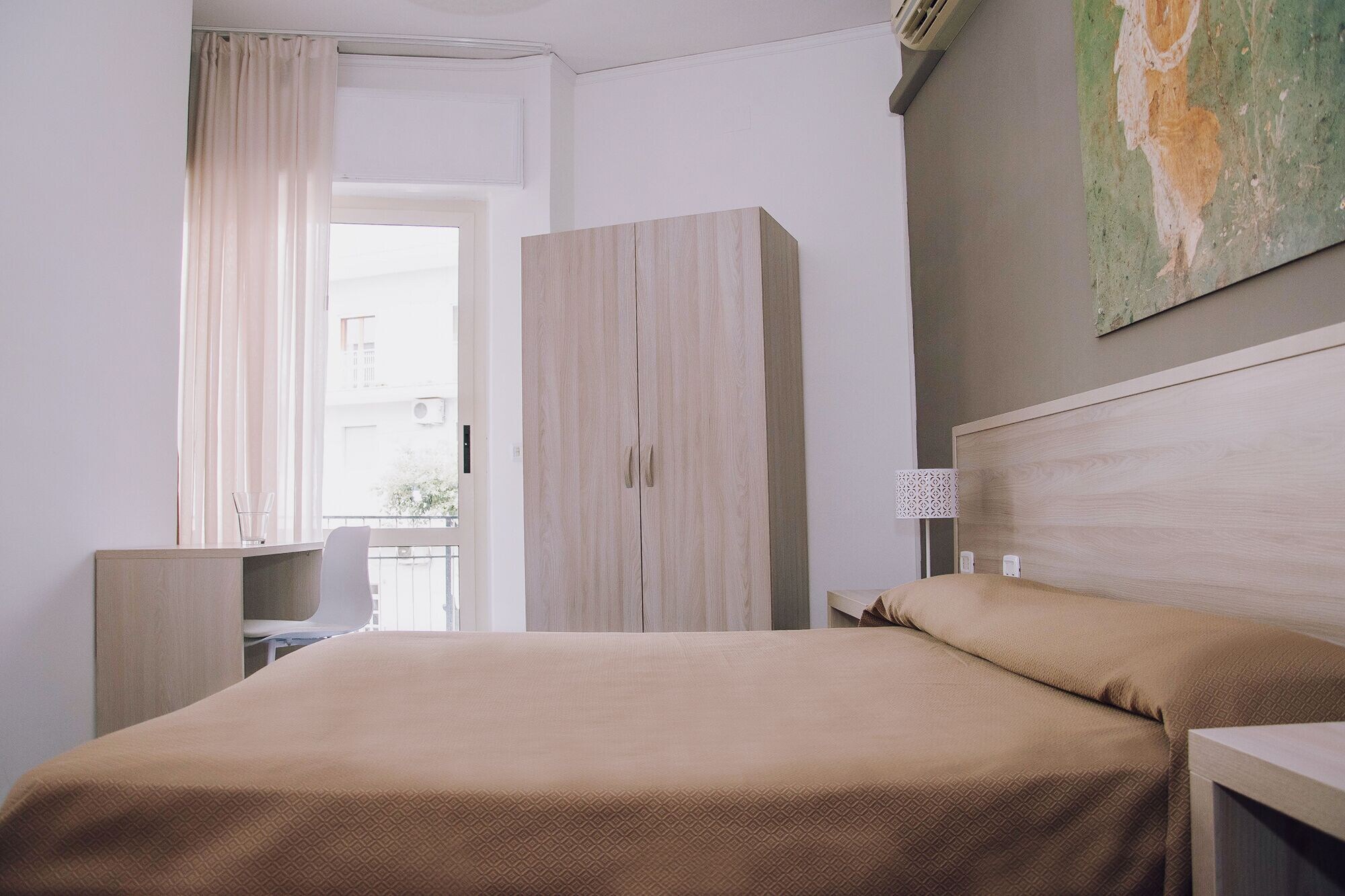 INNER, SINGLE, DOUBLE BED, PRIVATE BATHROOM