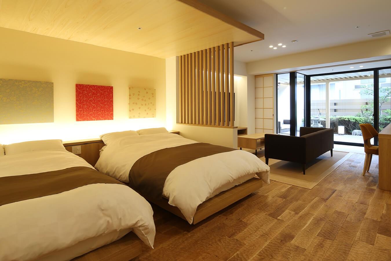 Renovated, Superior, Twin Beds, Outdoor Bath