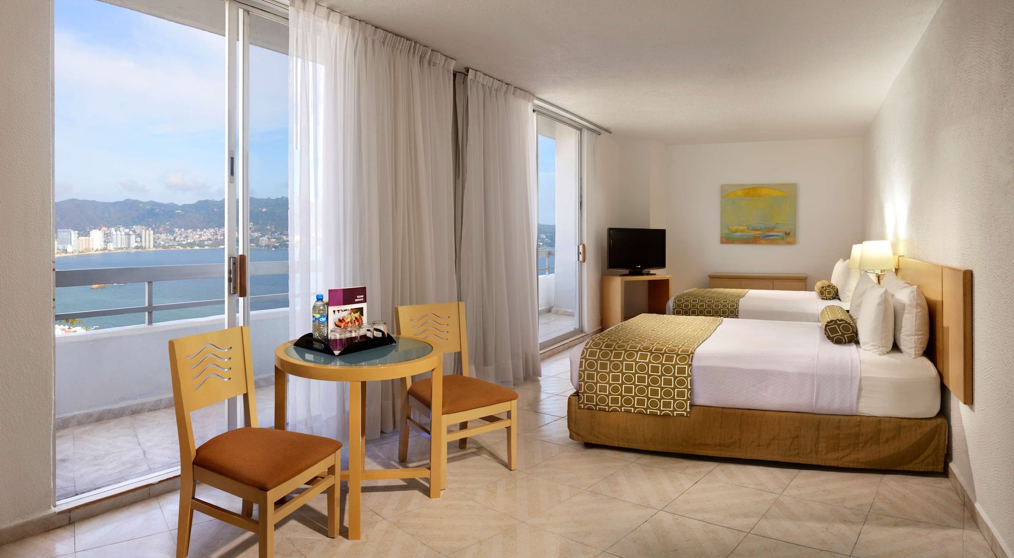 جناح جونيور بسريرين مزدوجين بشرفة بإطلالة جزئية على البحر، HS Hotsson Smart Acapulco 9/10