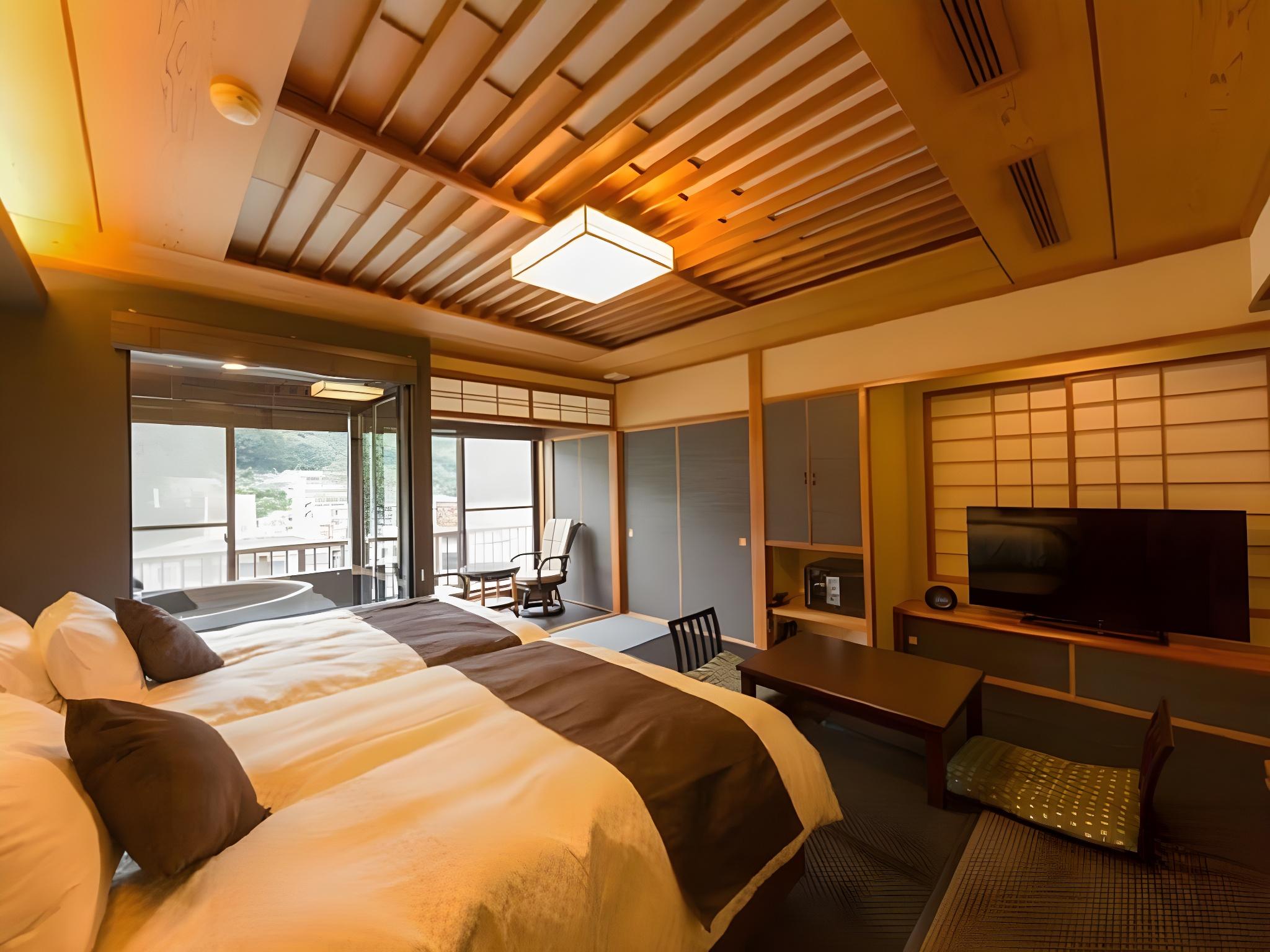 Japanese, Modern, Superior, Outdoor Bath, Terrace