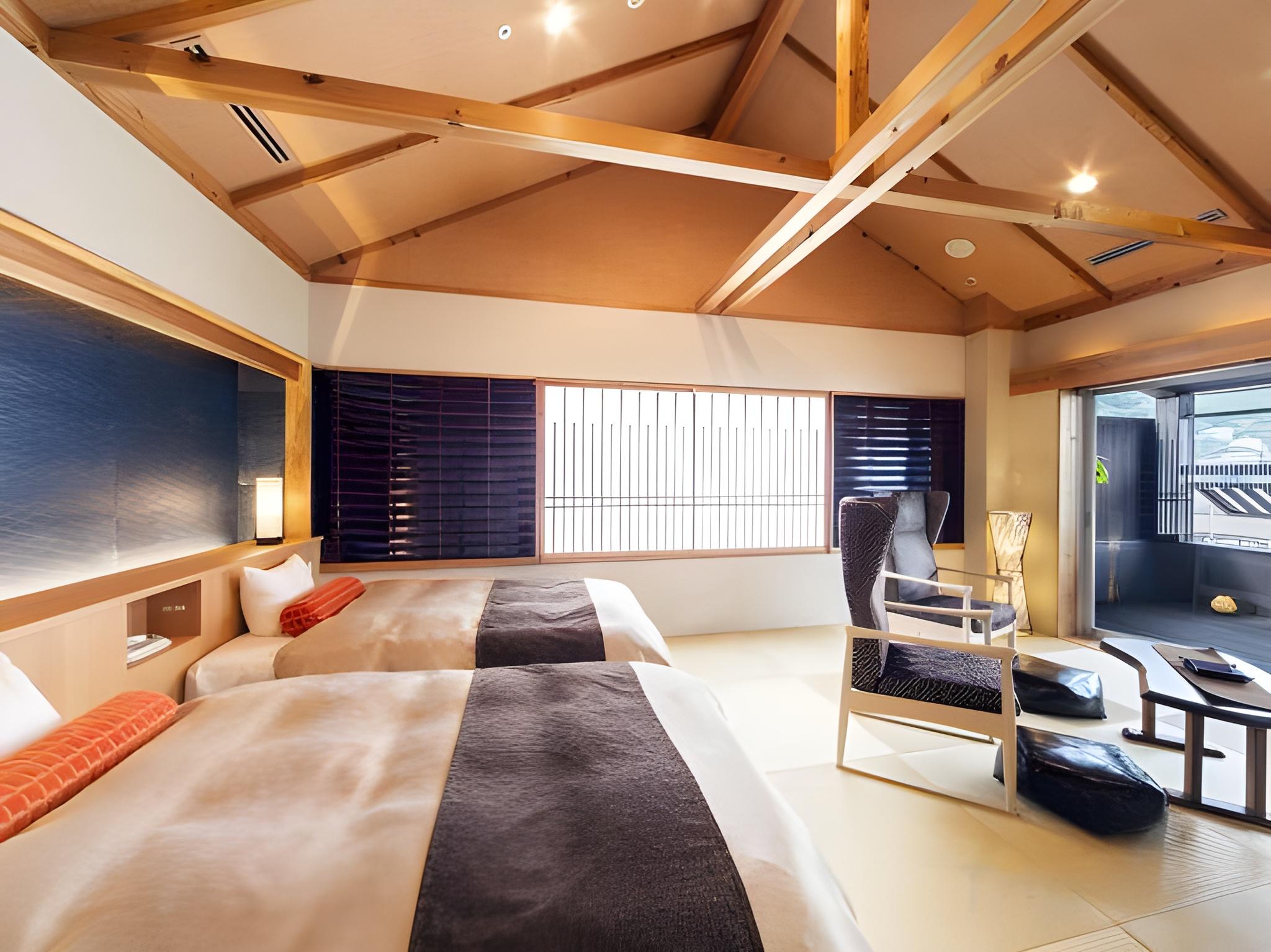 Room at Hotel Ofutei, FUKUYAMA