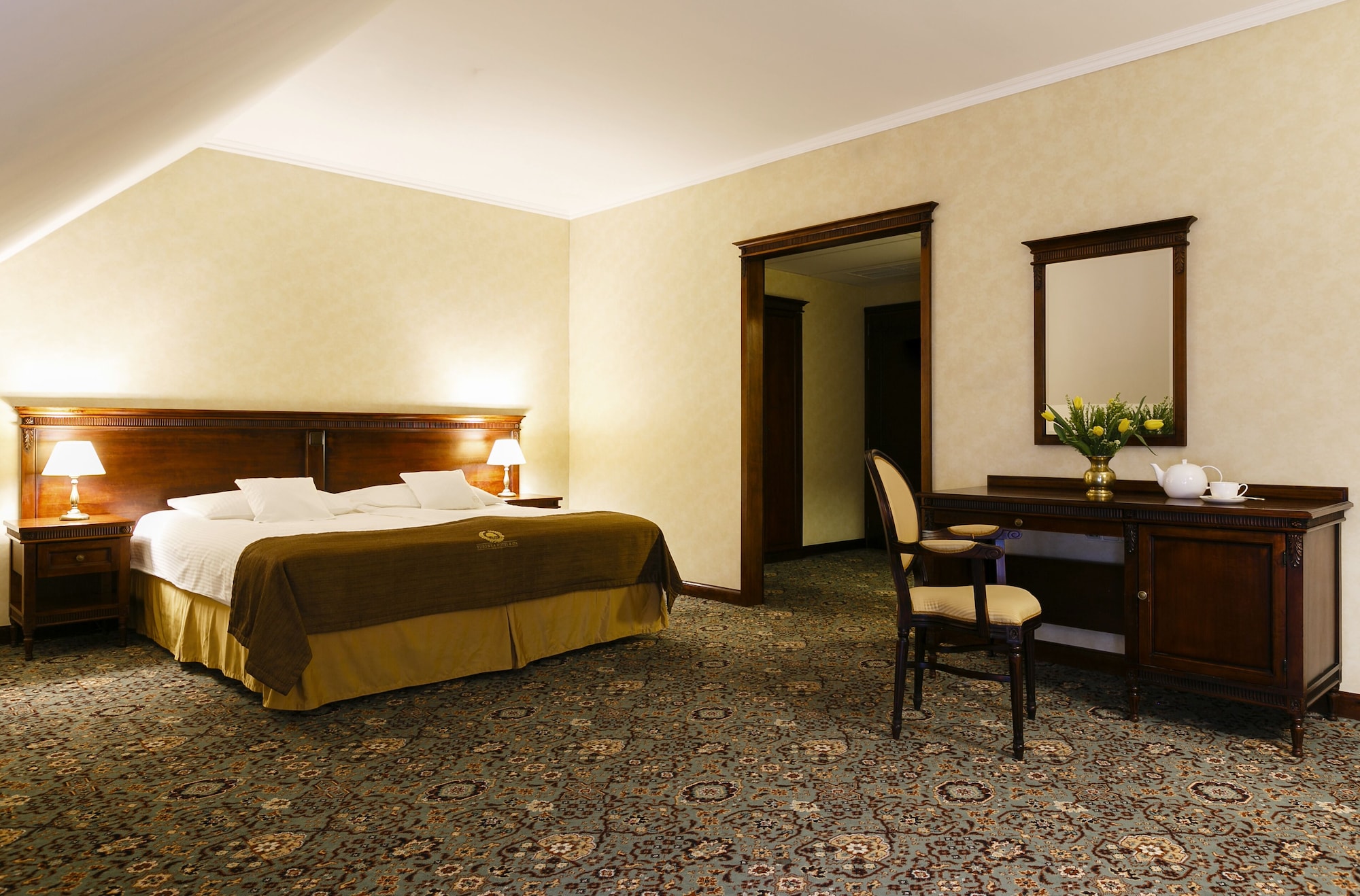 غرفة عائلية بسريرين منفصلين، Turowka Hotel Spa 3/5