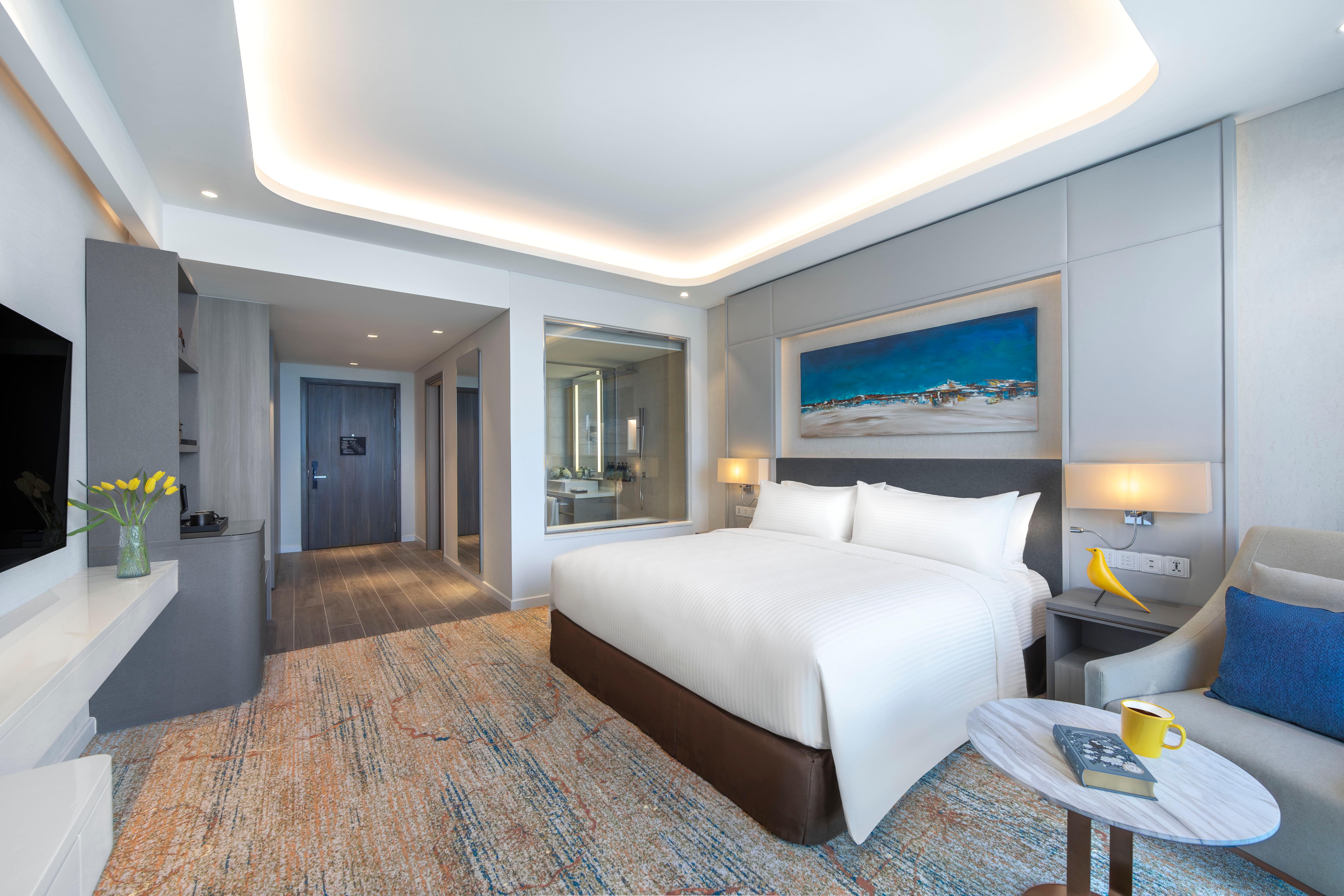 غرفة بريميوم مزدوجة بإطلالة على البحر، Voco Scenia Bay Nha Trang by IHG 4/6