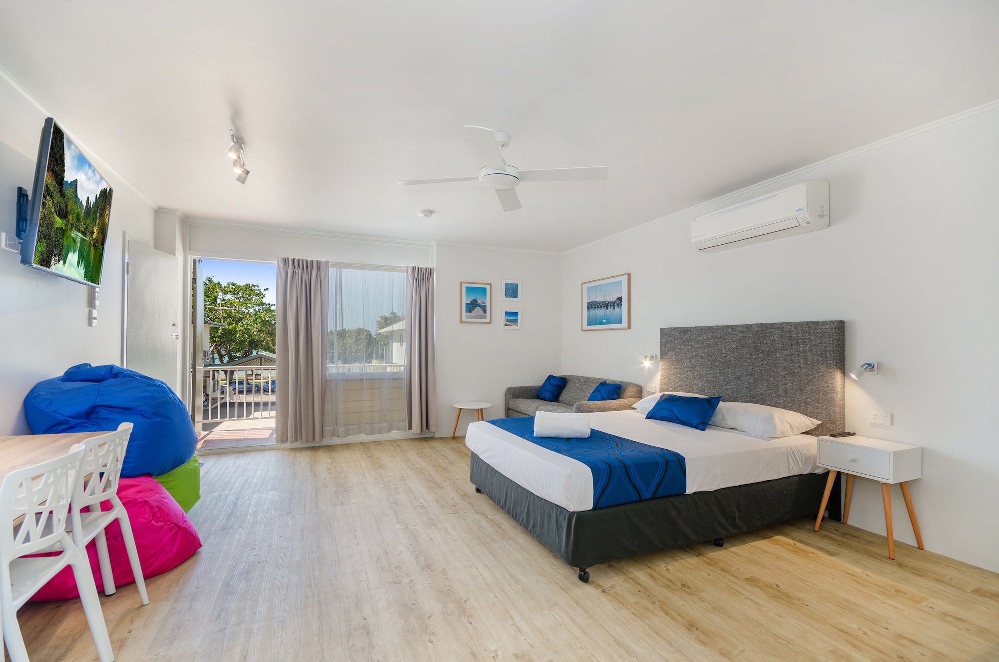 FAMILY, STUDIO, BUNK BED, TRUNDLE BED, QUEEN BED, KITCHENETTE