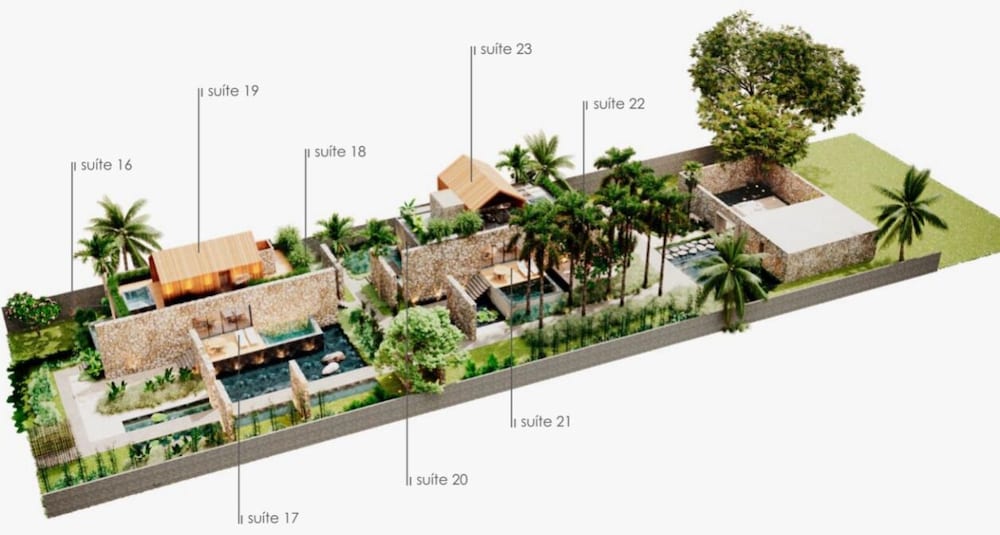 Nova, Suite, King Bed, Garden View