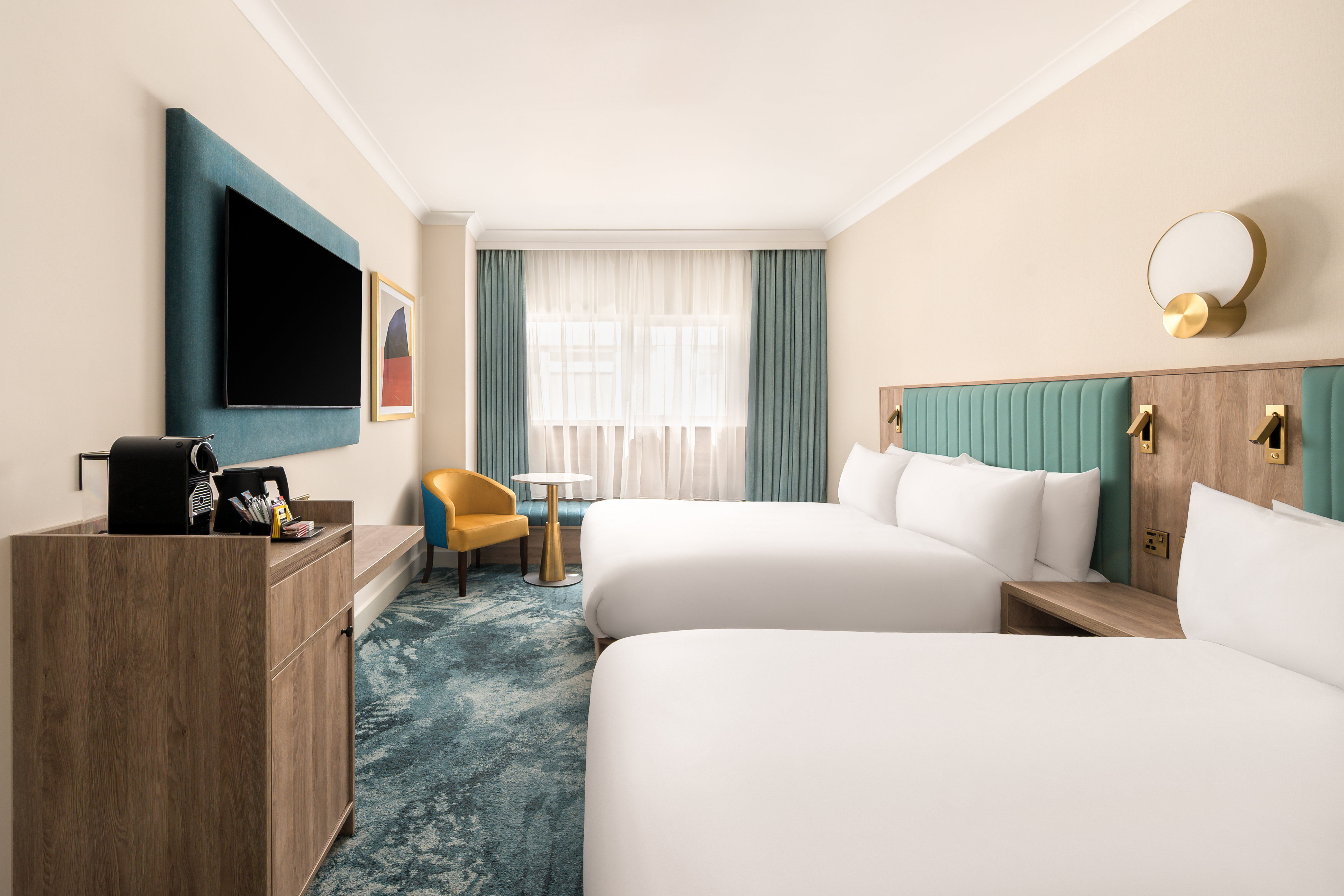Courtyard, Standard, 2 Double Beds