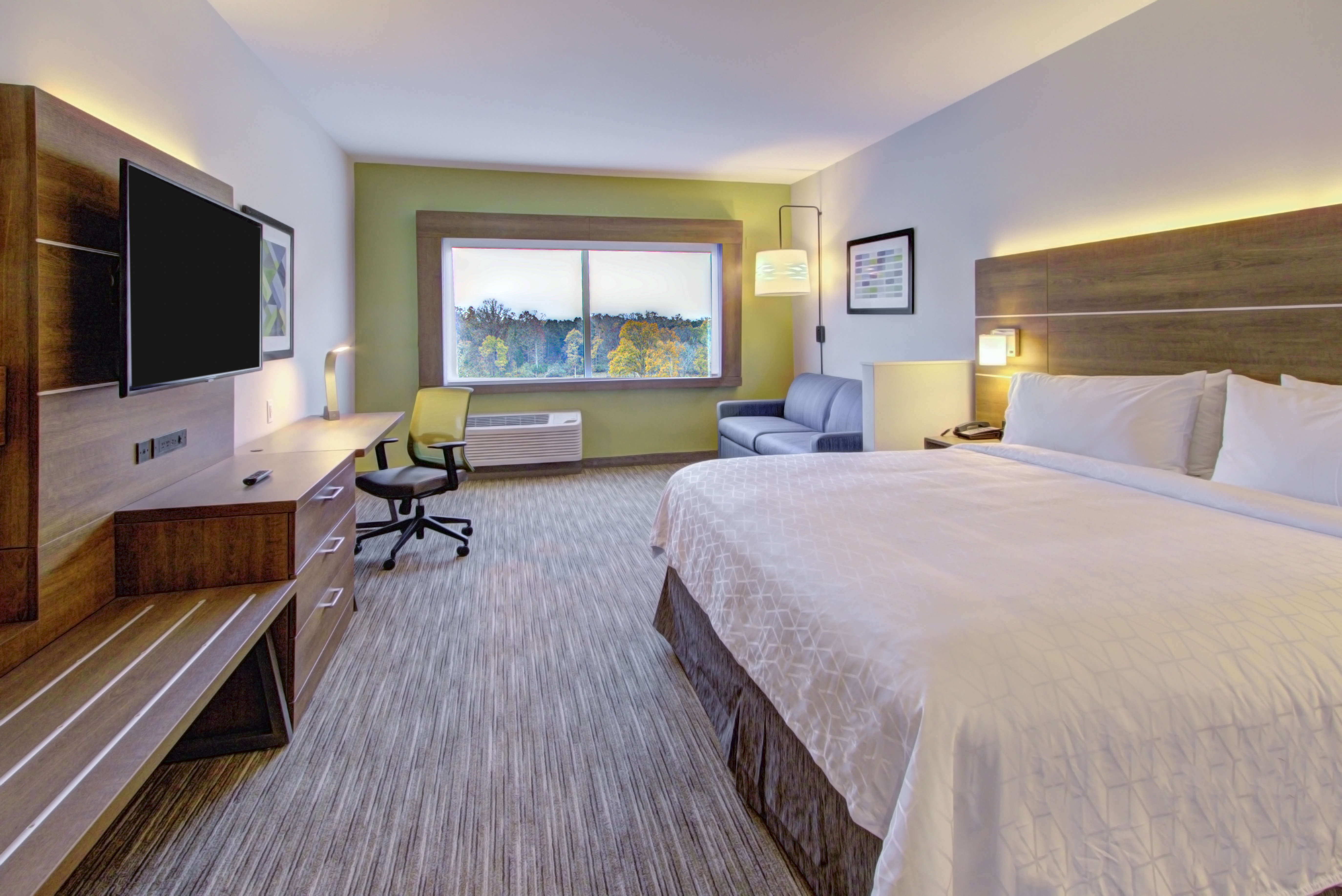 جناح بسرير كينج لذوي الإعاقة، Holiday Inn Express Suites Charlotte Southwest 2/2