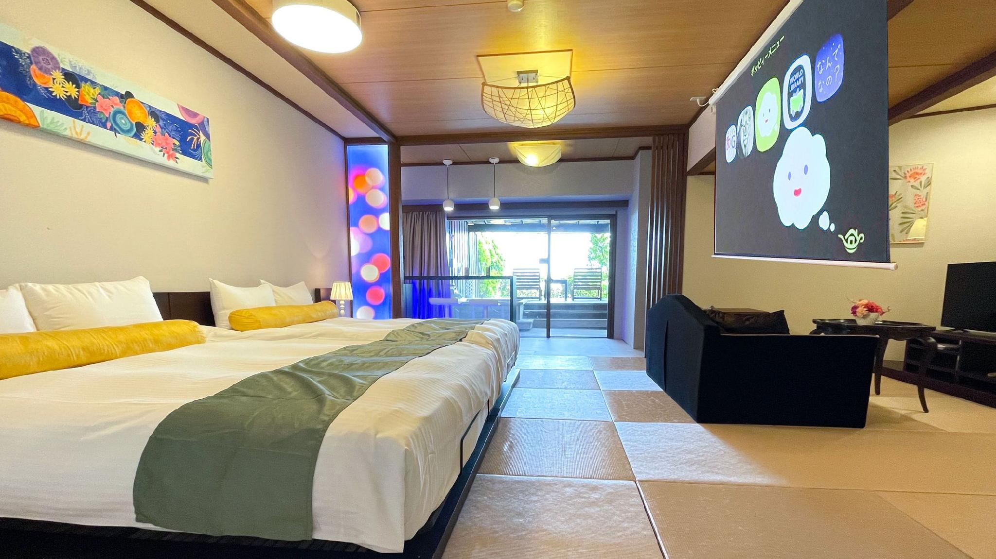 Ryukyu, Twin Beds, Tatami