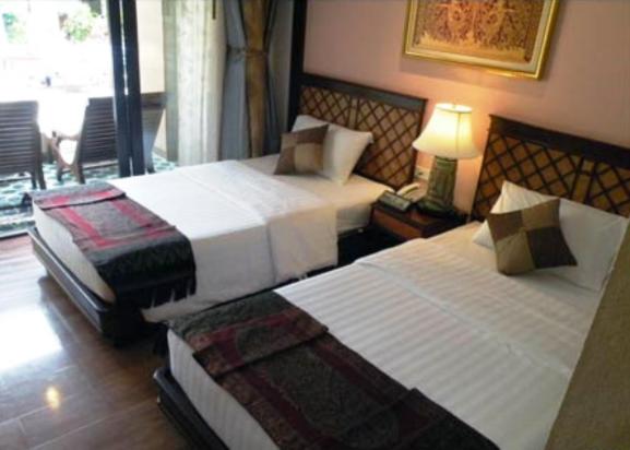 Room, Twin Beds, Adult Only, Pool Access