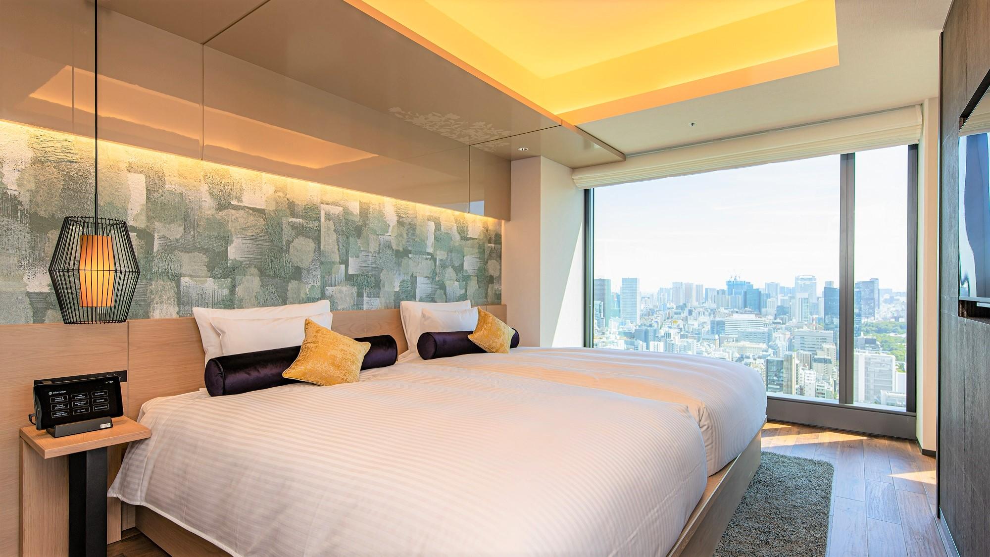 Premium, Suite, Twin Beds, Night View