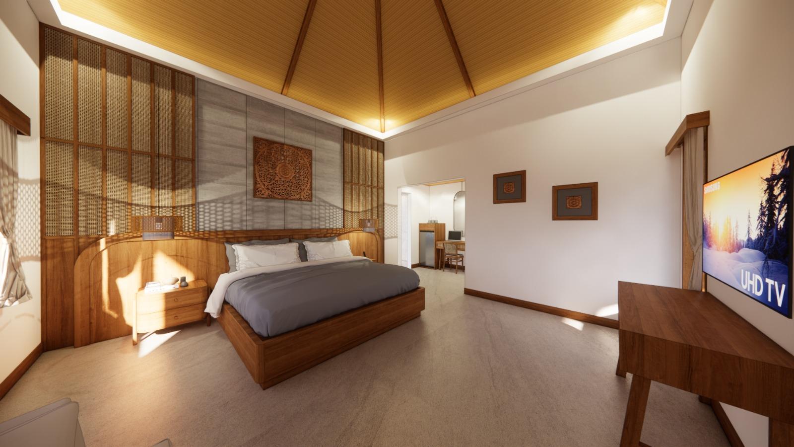 جناح سيغنتشر بسرير كينج، Tonys Villas and Resort Seminyak Bali 2/5
