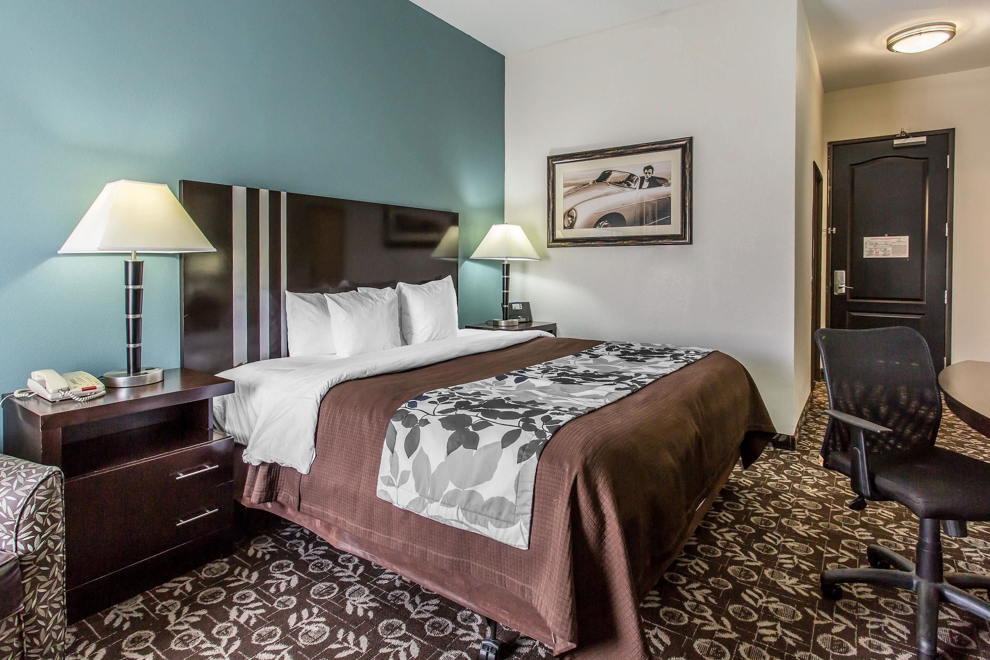 جناح مع أريكة، Sleep Inn & Suites West Medical Center 4/8