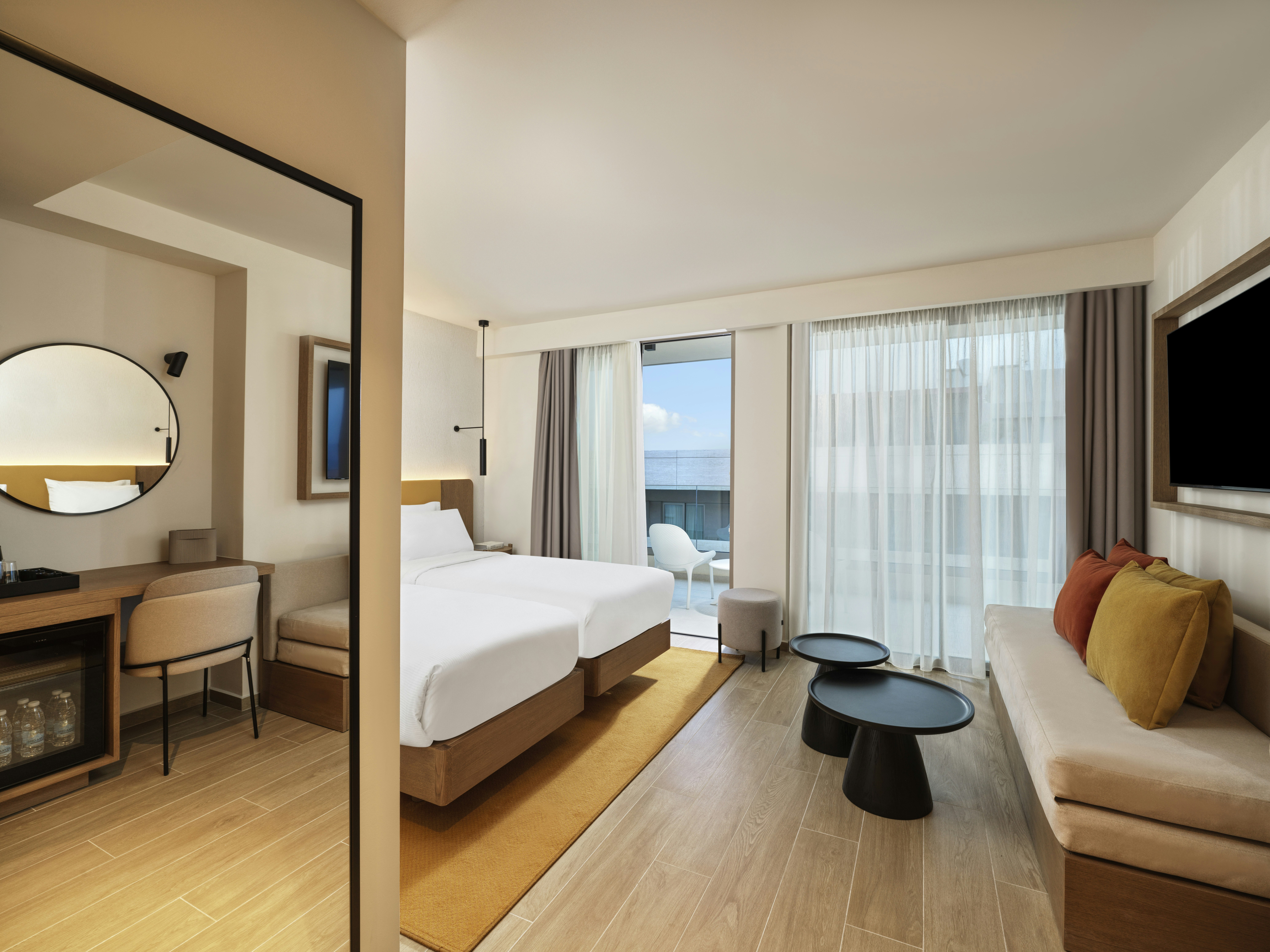ROOM, TWIN BEDS, SOFA