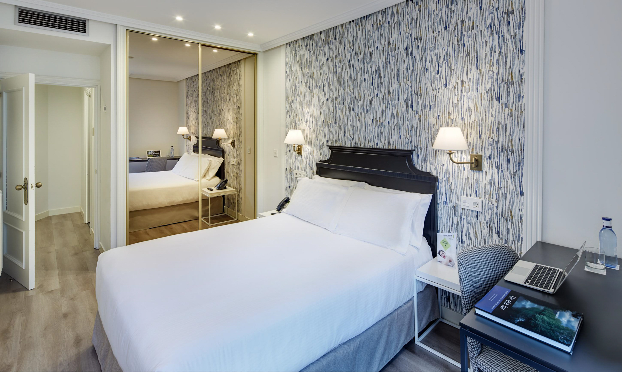 غرفة كلاسيكية مفردة بسرير مزدوج، Sercotel Europa San Sebastian 4/6
