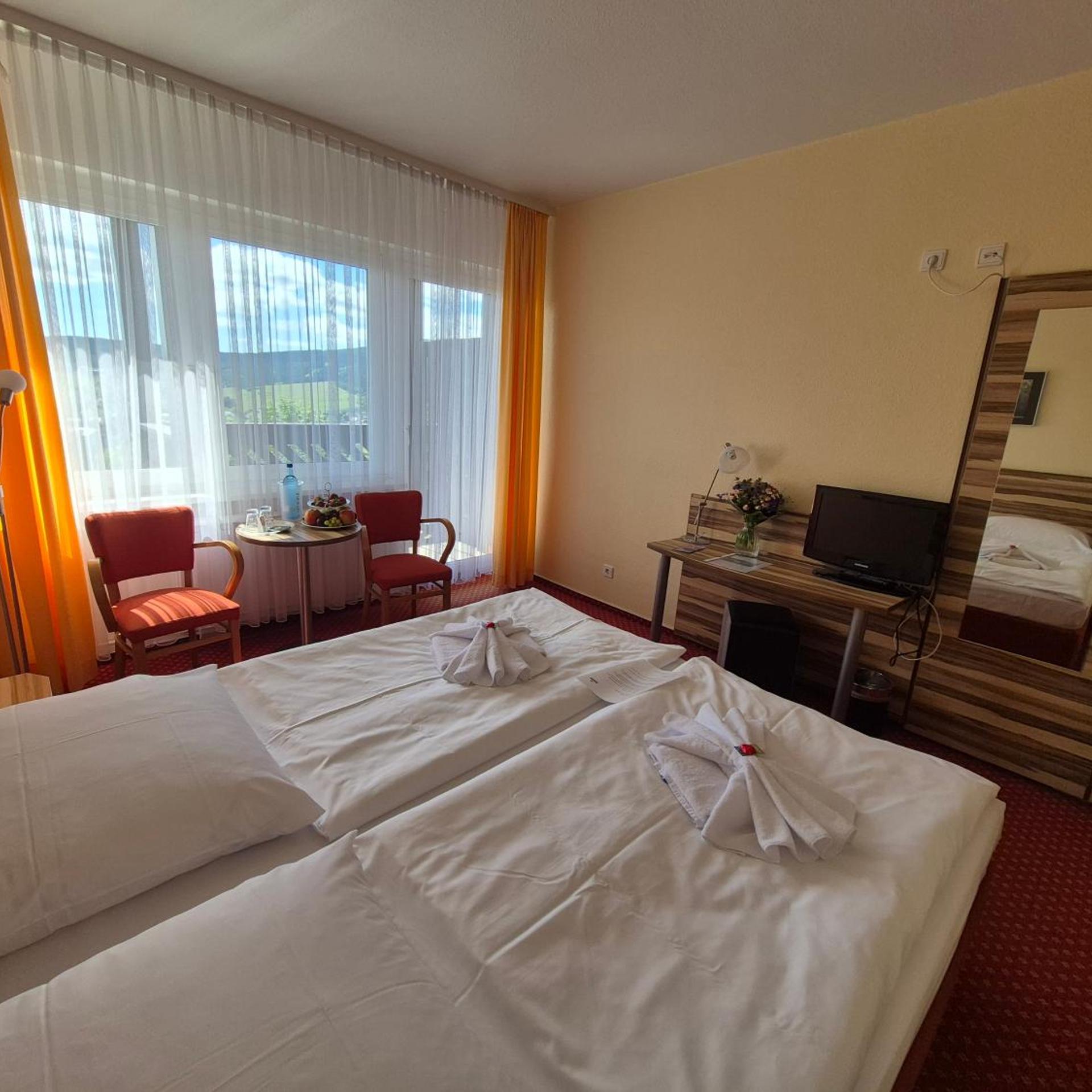 Room, Double Bed, Balcony