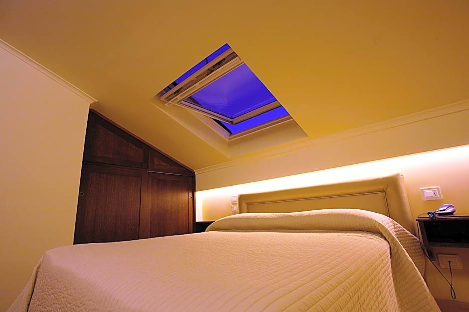 Room, Double or Twin Bed, Attic