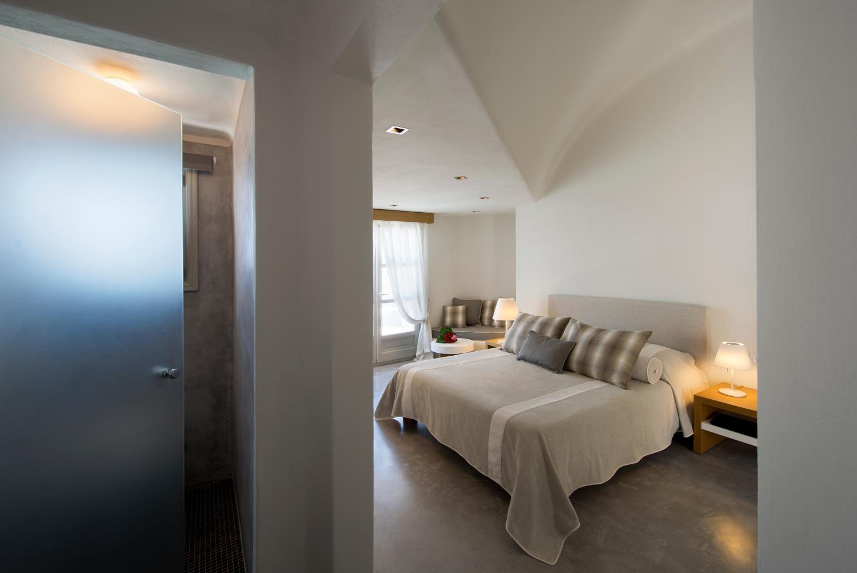 Caldera, Deluxe, Double Bed, Sunset View