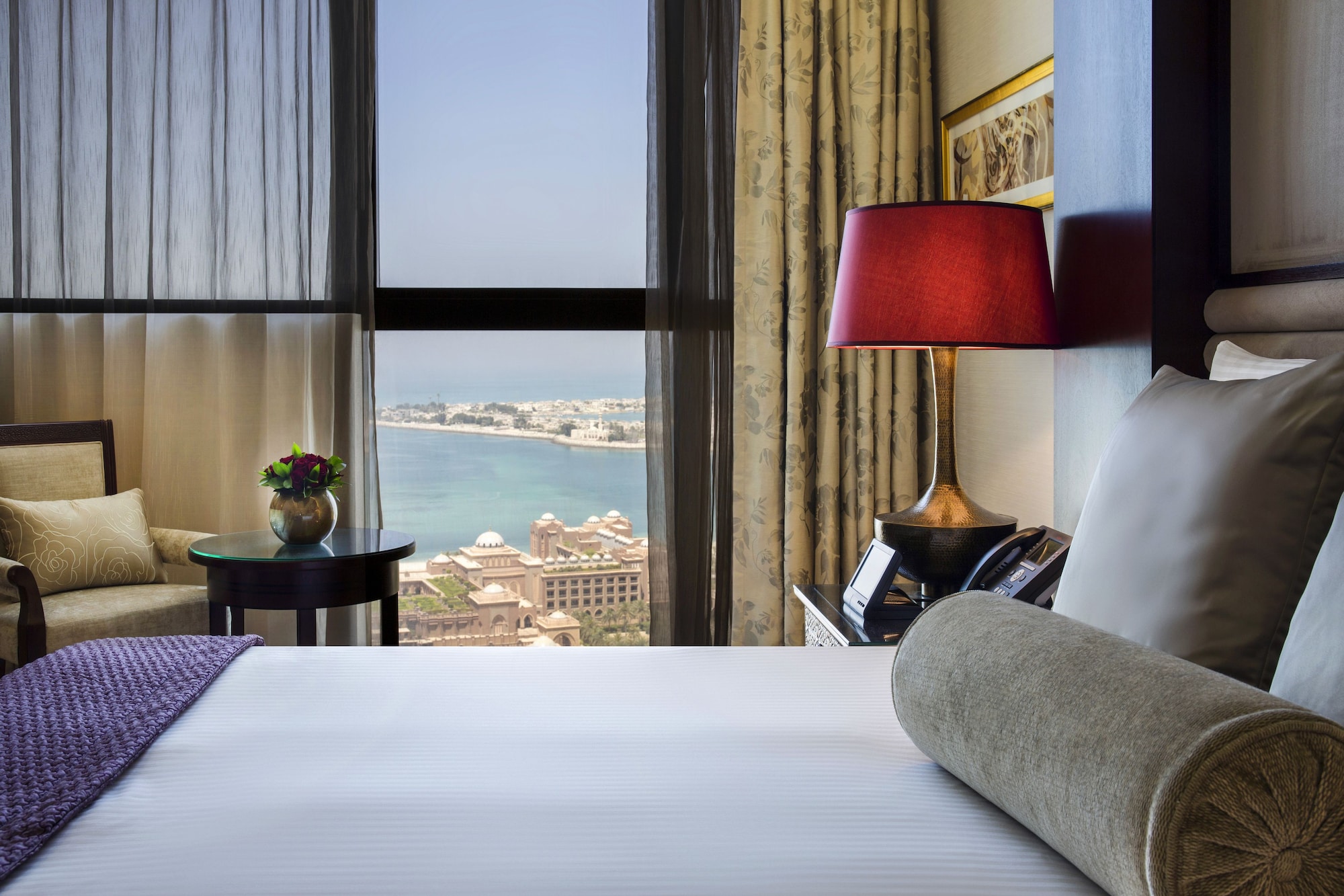 جناح ديلوكس بسرير كينج بإطلالة على البحر، Bab Al Qasr Residence 8/10