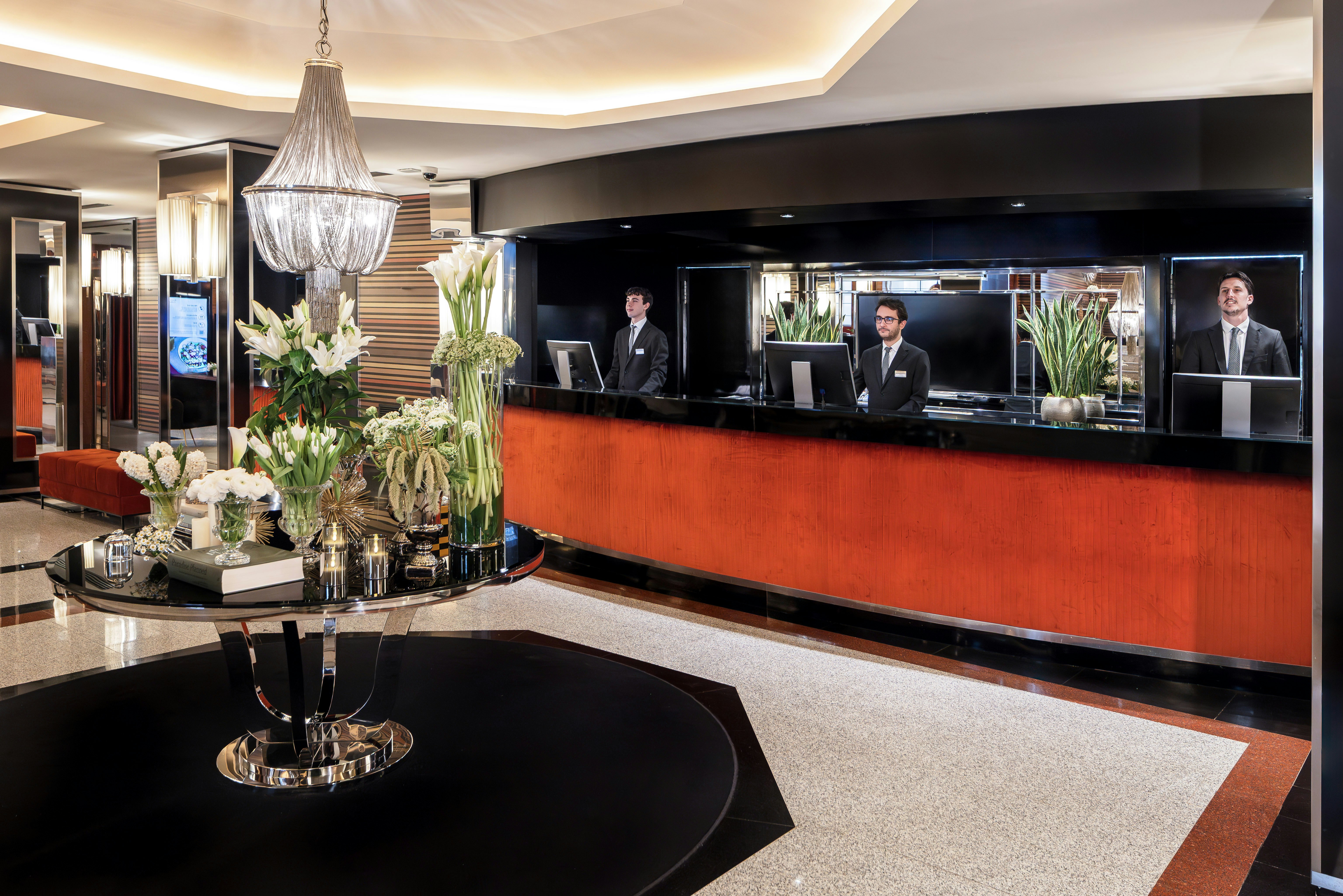 Lobby at Starhotels Ritz, MILAN