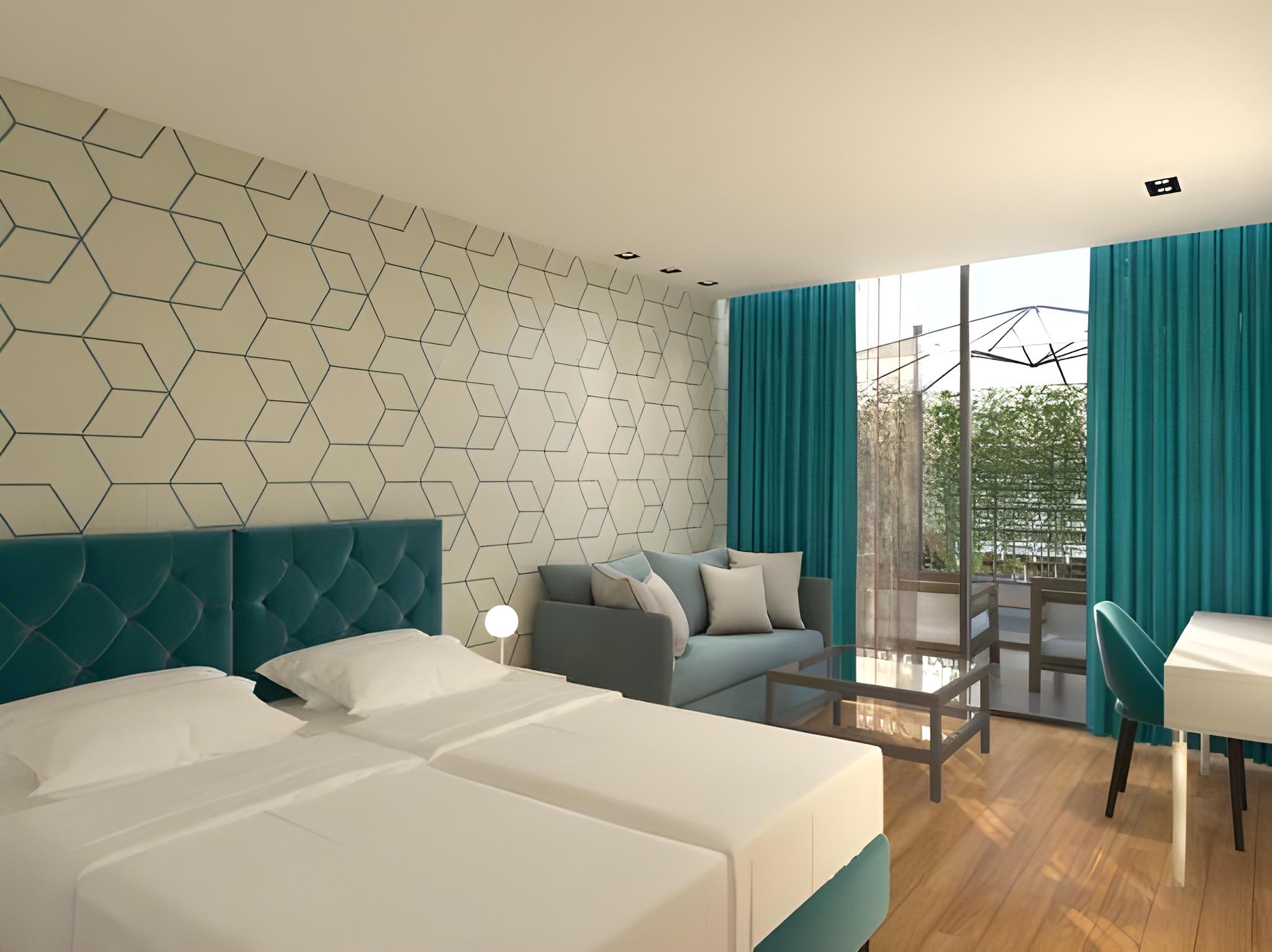 ROOM, DOUBLE BED