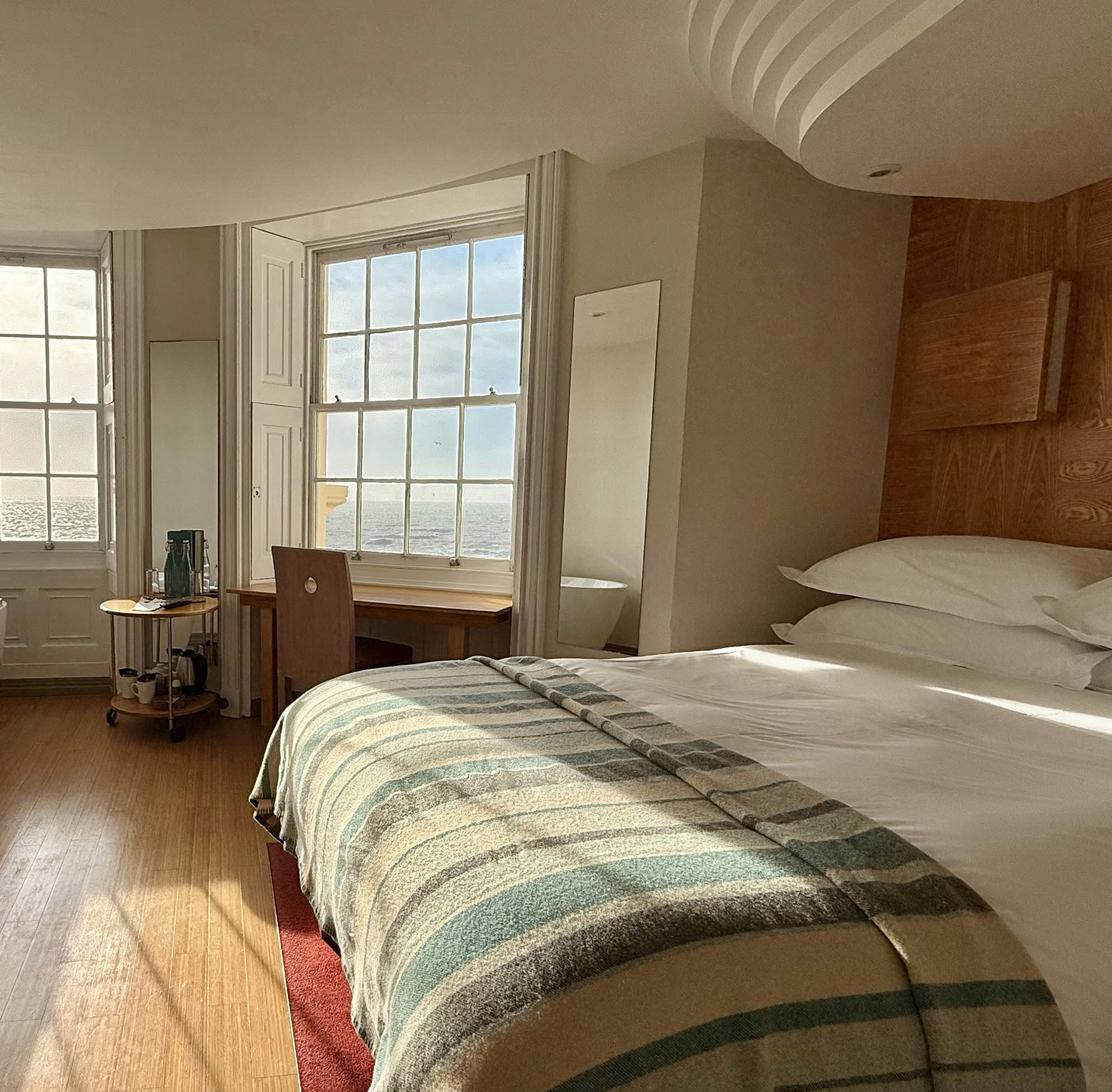 Good room with a sea view