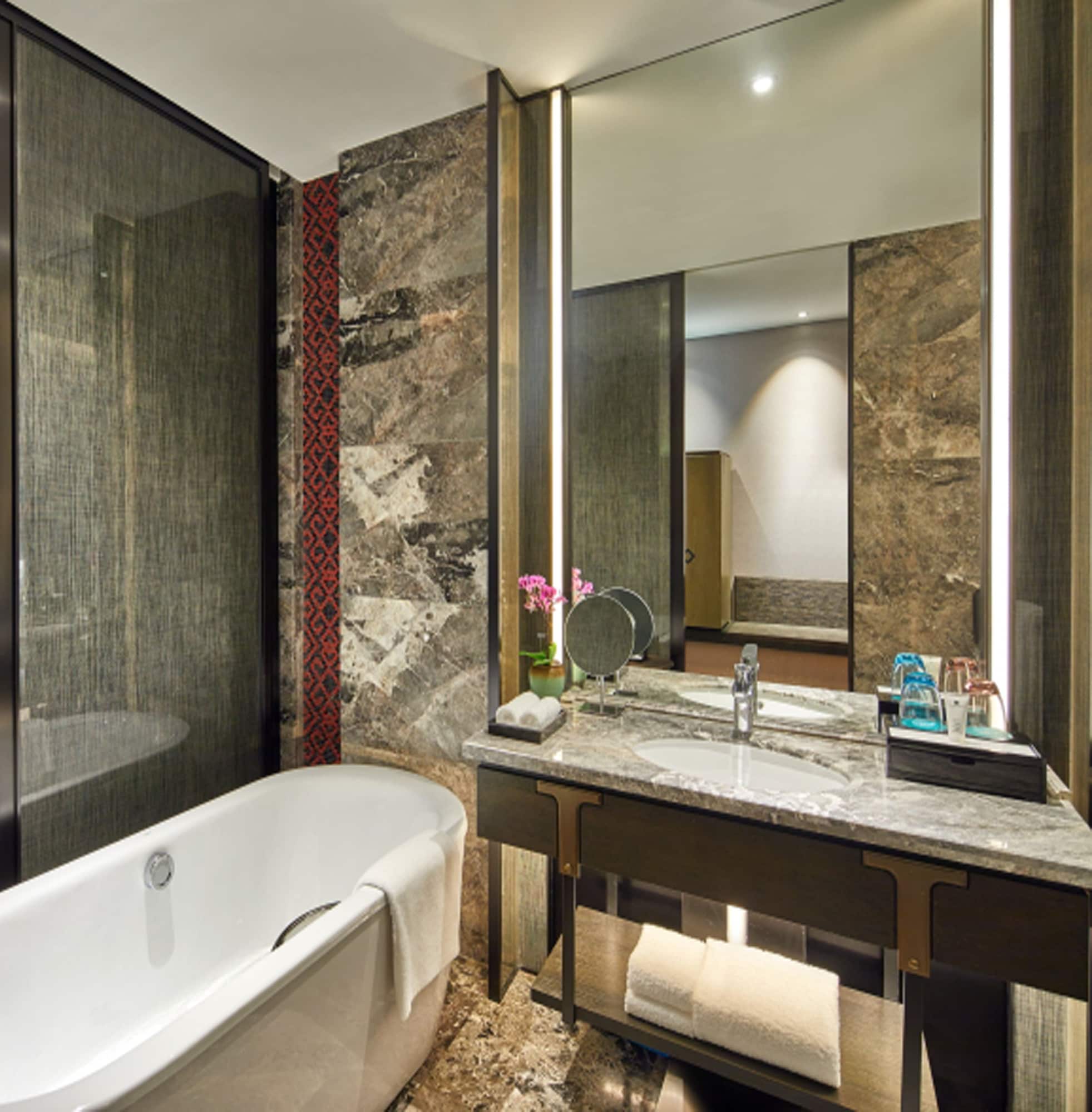 غرفة تنفيذية بسريرين منفصلين، Wanda Realm Resort Nanning 6/7