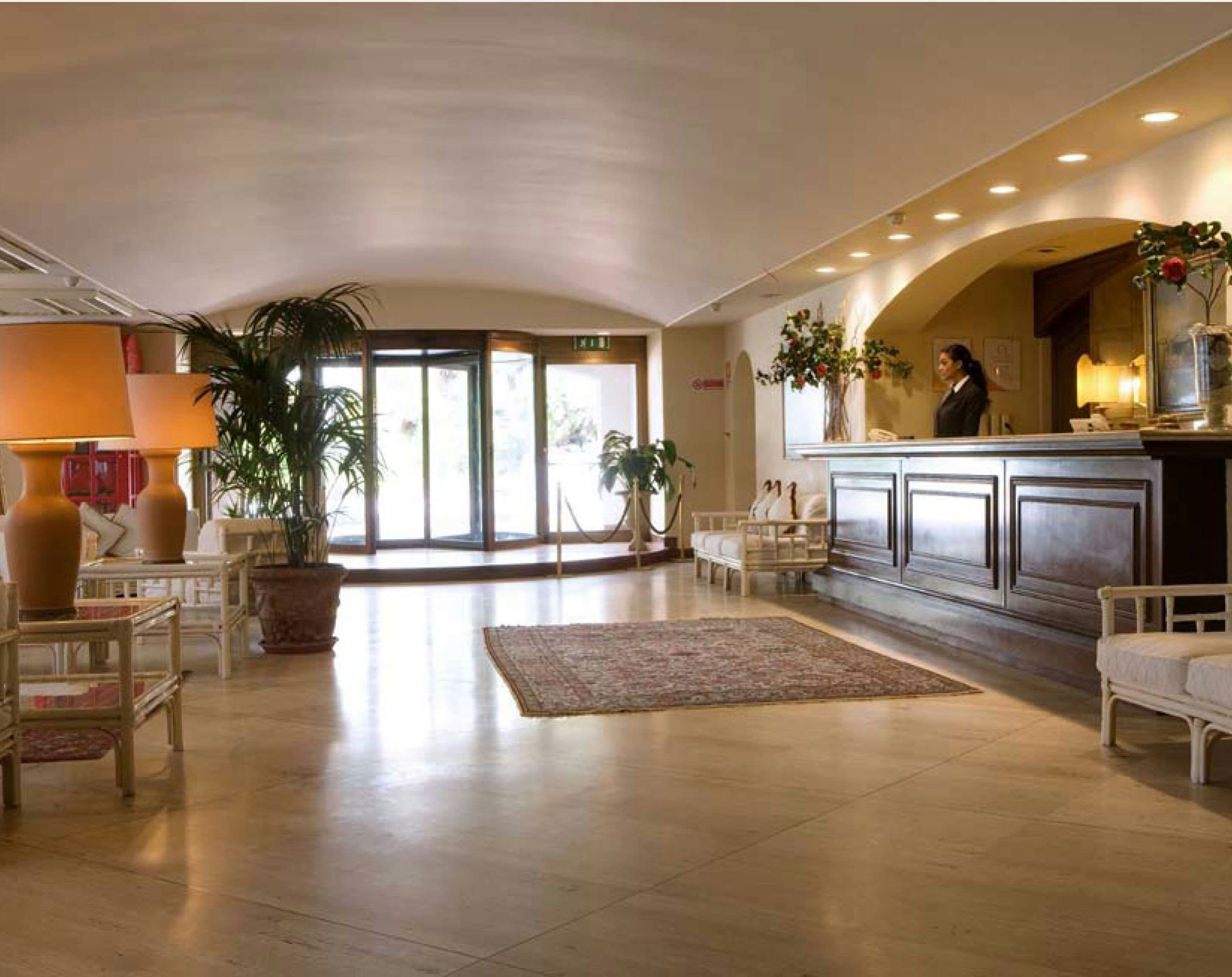Lobby at Grand Hotel Baia Verde, ACI CASTELLO