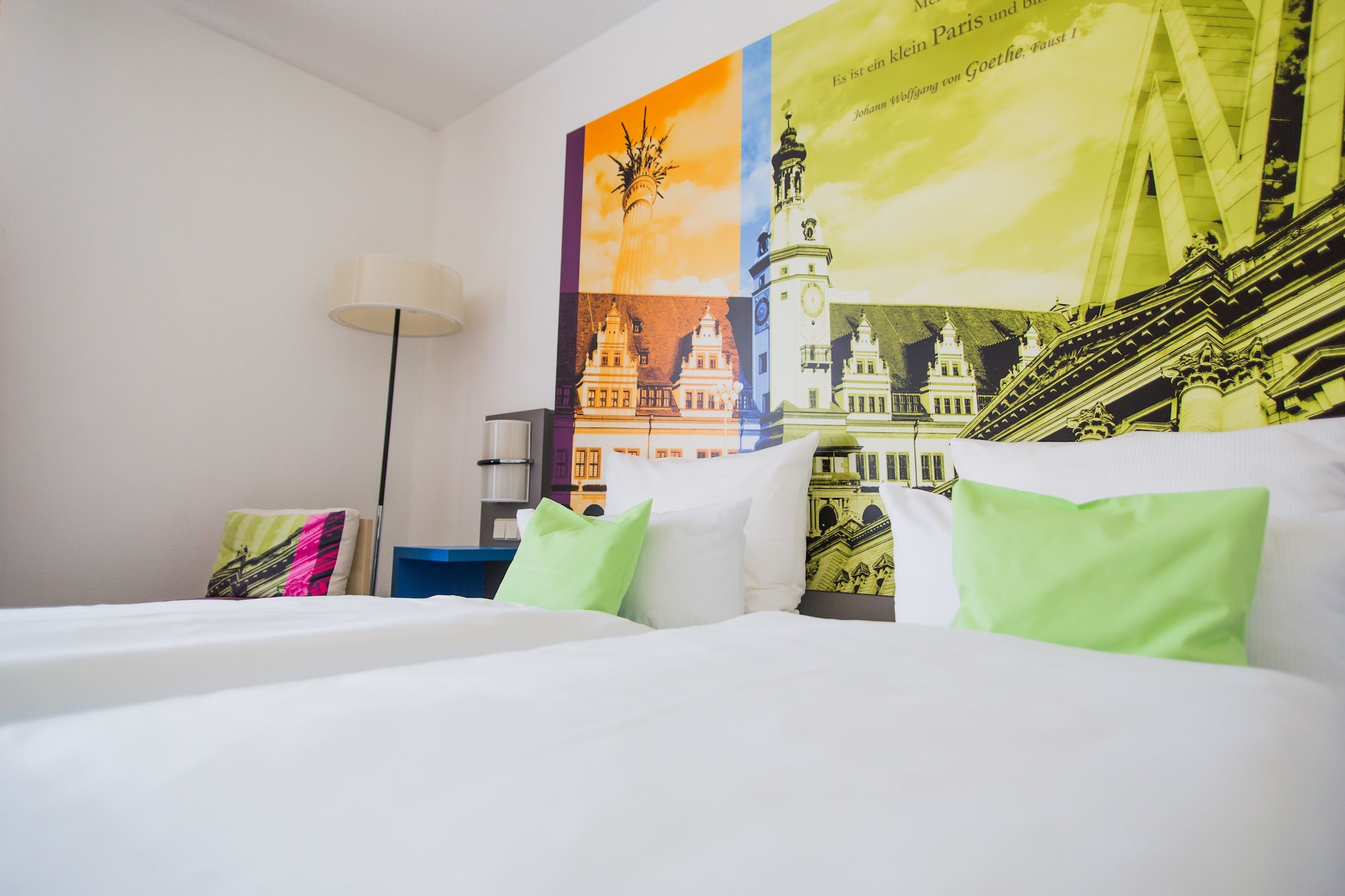 غرفة قياسية بسريرين منفصلين، ibis Styles Leipzig 2/10