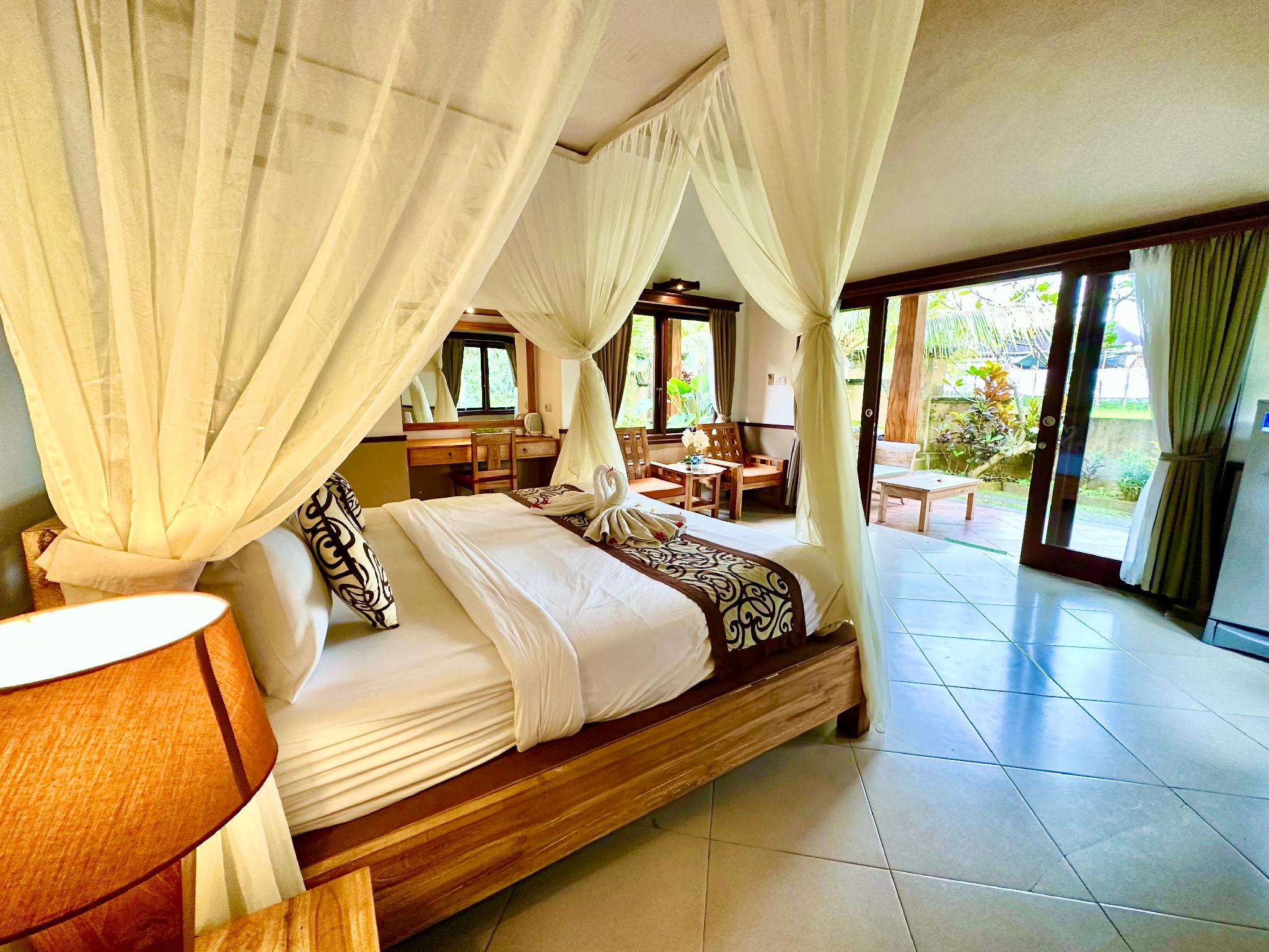 1 Bedroom, Double Bed, Garden View