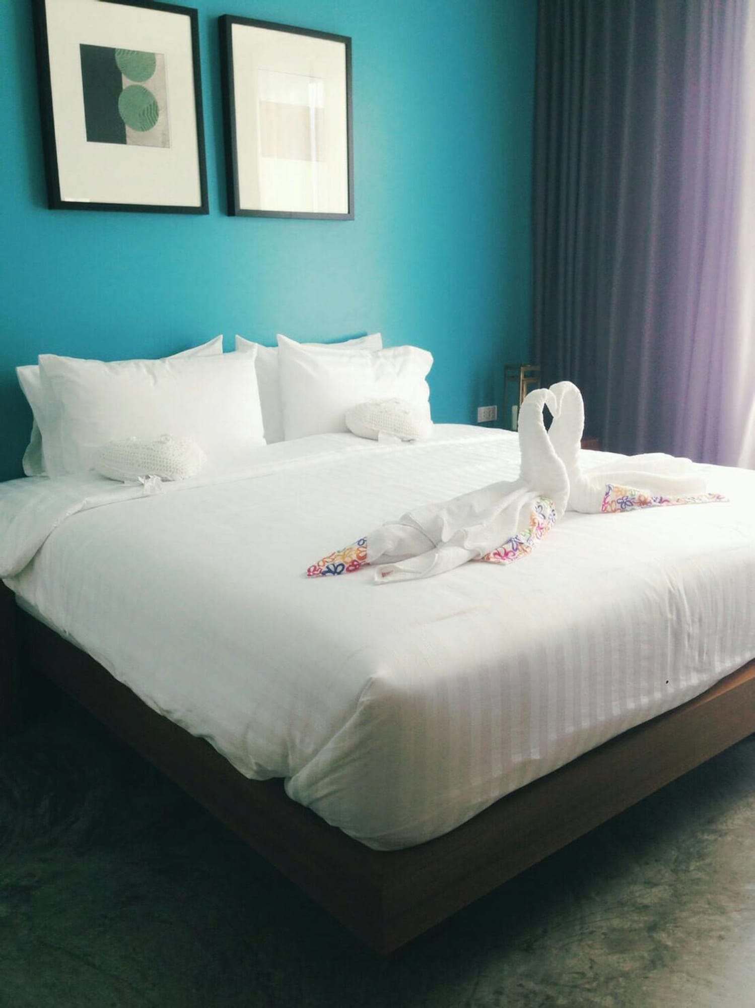 غرفة قياسية بسرير مزدوج، Raenong Boutique Hotel 3/7
