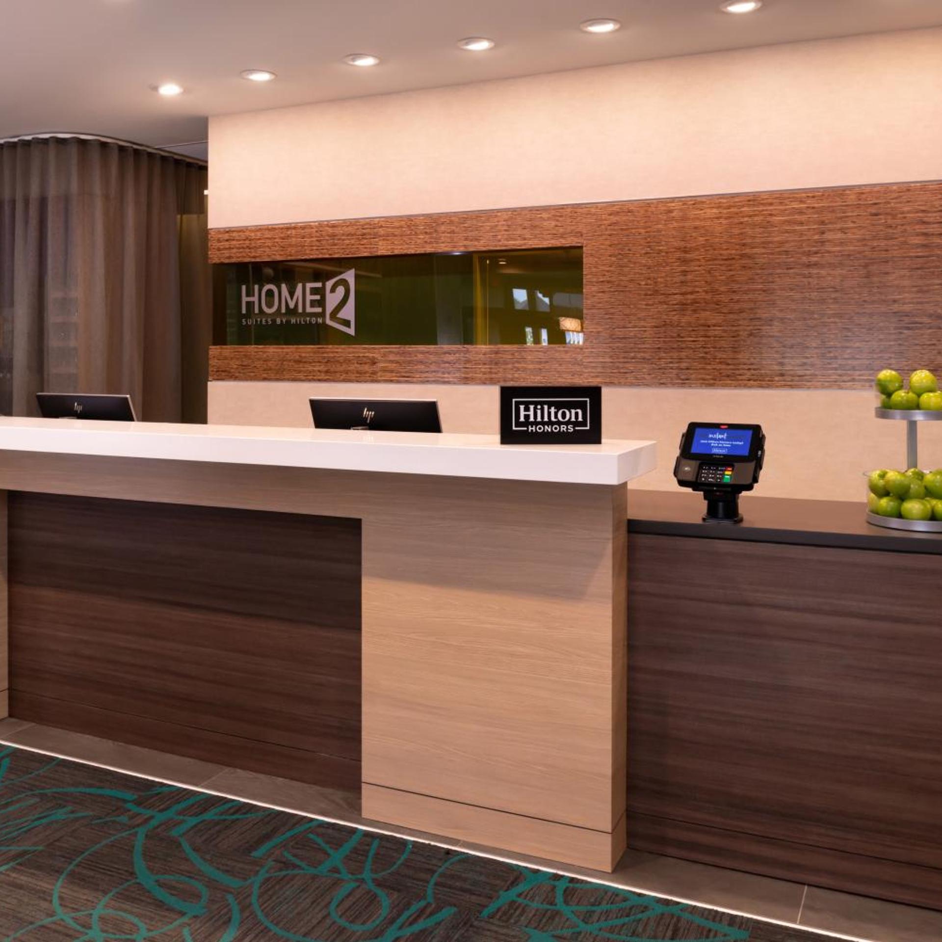 Lobby at Home2 Suites By Hilton Columbus West, COLUMBUS - OH