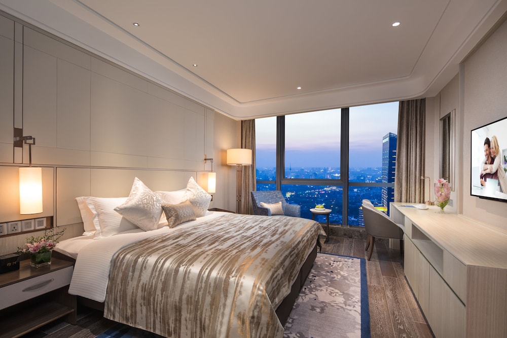 غرفة تنفيذية بسرير كينج بغرفة نوم واحدة، Ascott Harmony City Nantong 2/3