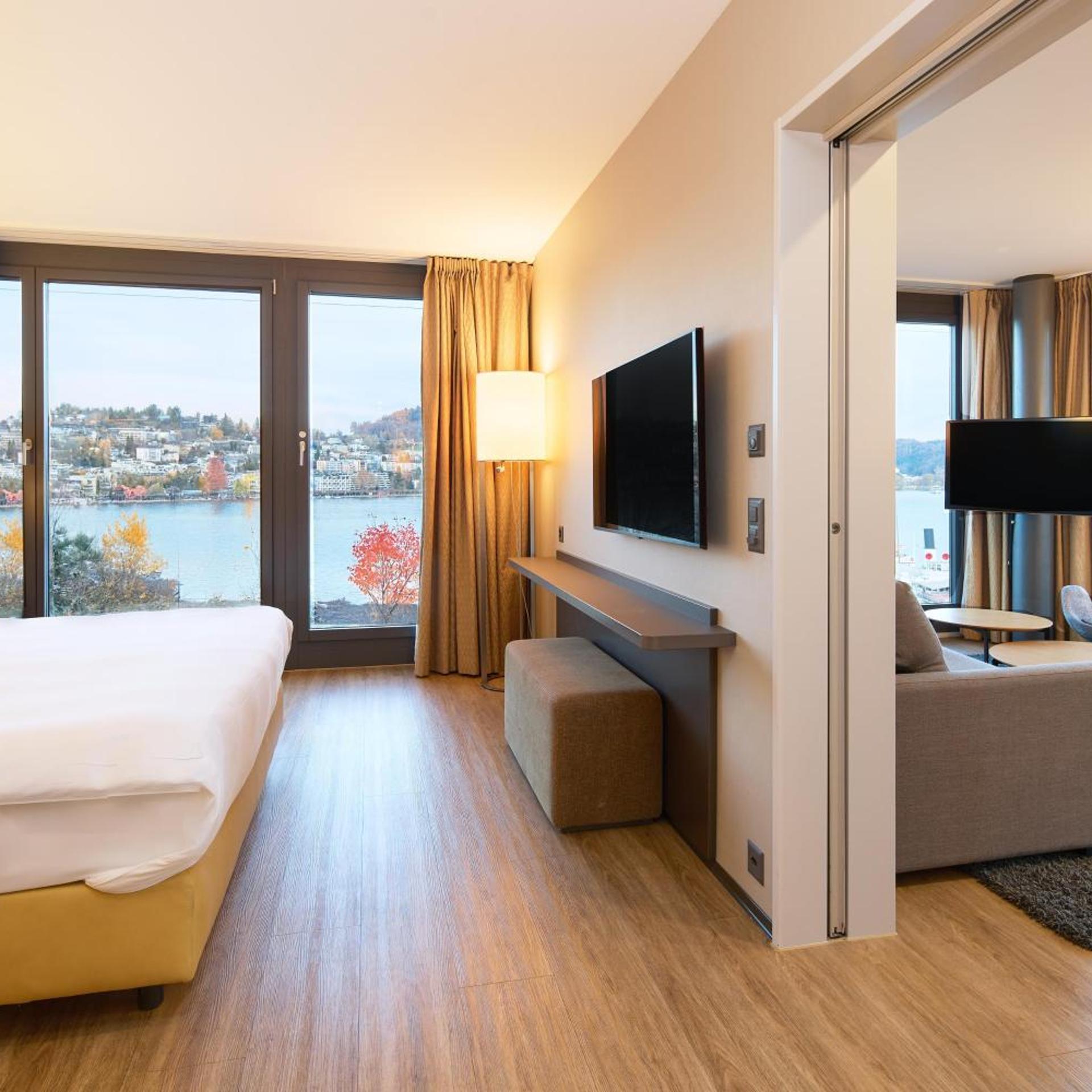 Suite, Lake Side، Radisson Blu Hotel Lucerne 2/6