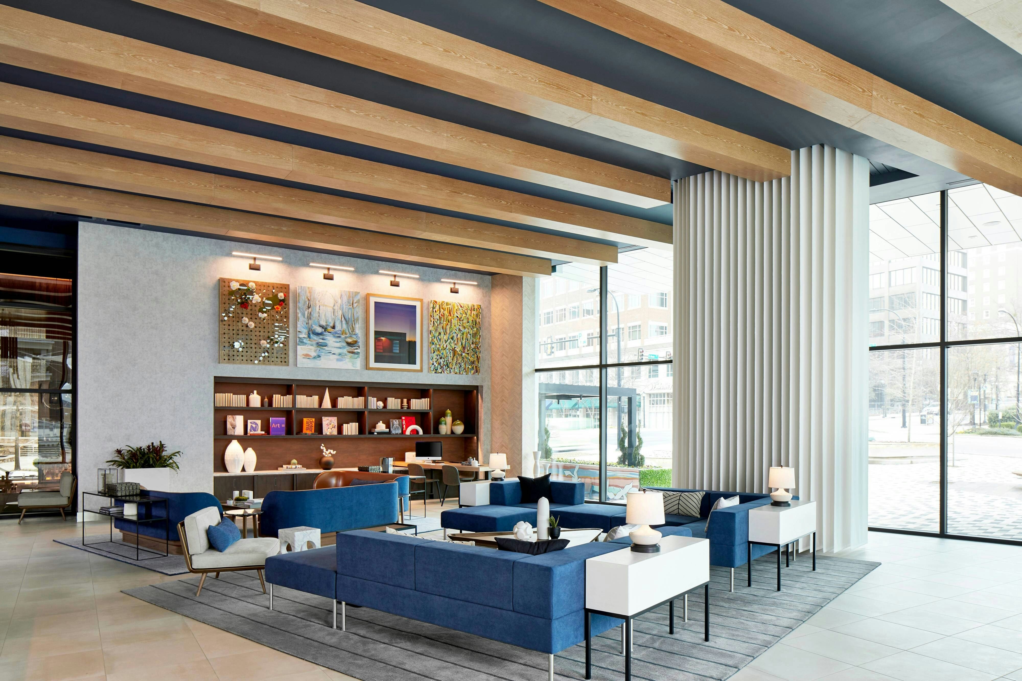 Lobby at AC Hotel by Marriott Greenville, GREENVILLE - SC