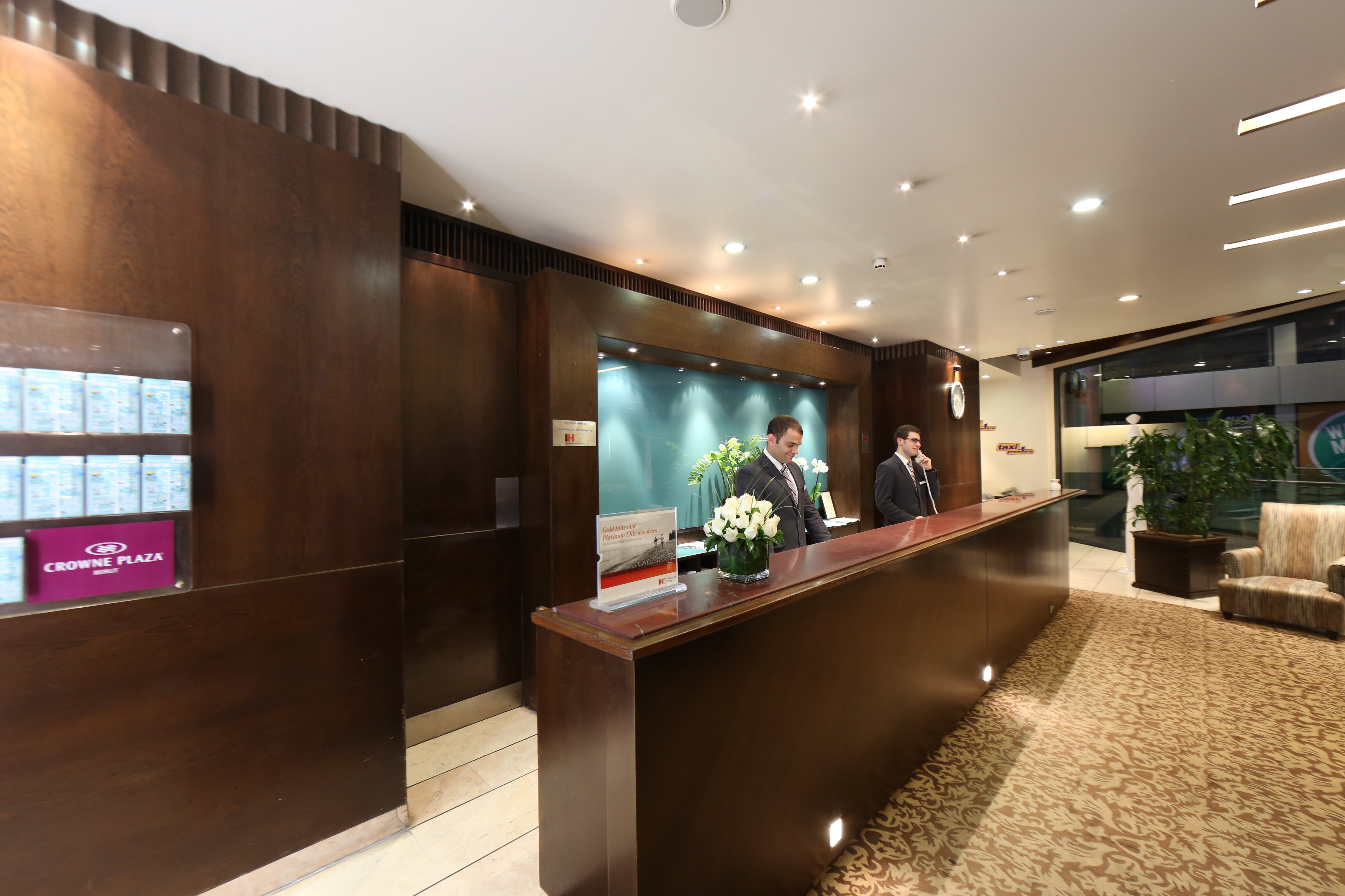 Lobby at Crowne Plaza Hotel Beirut, BEIRUT