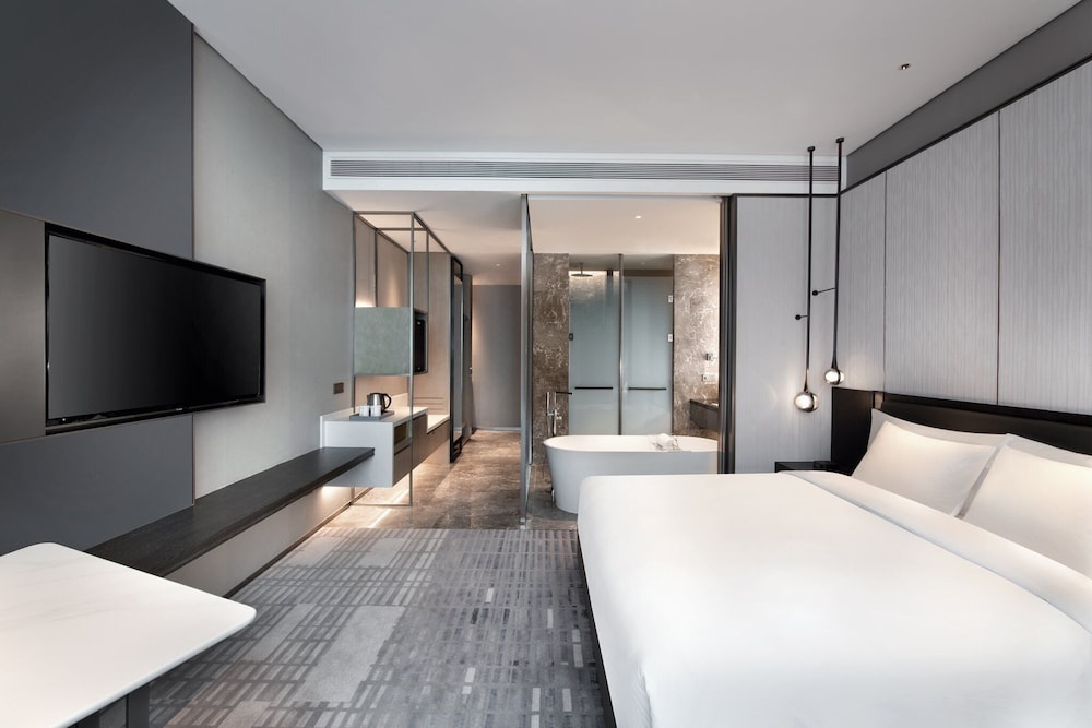غرفة بريميوم بسرير فردي، Crowne Plaza Hangzhou Science City 3/5